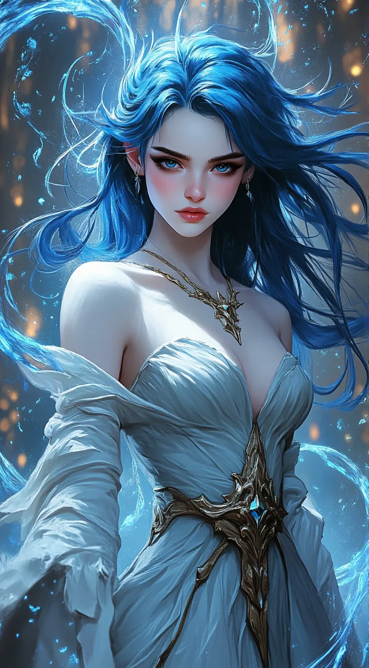 ai character: Aurora (My oc)  background