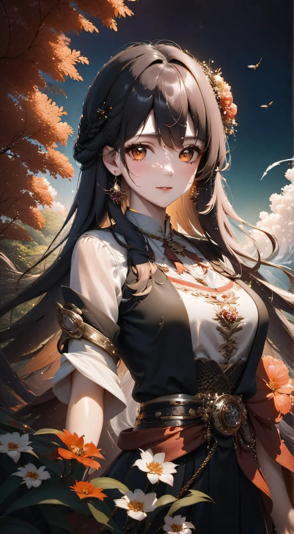 ai character: amelia background