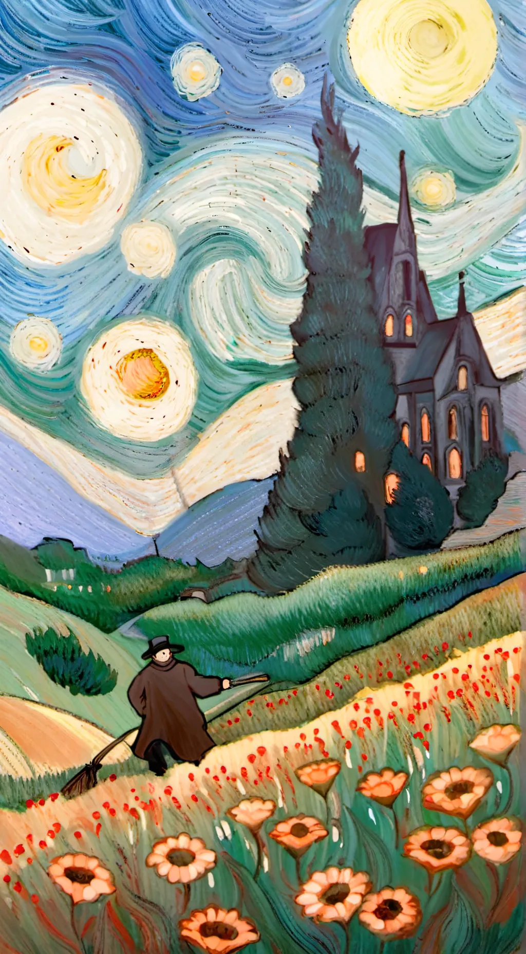 ai character: My ocs Deaths..... background