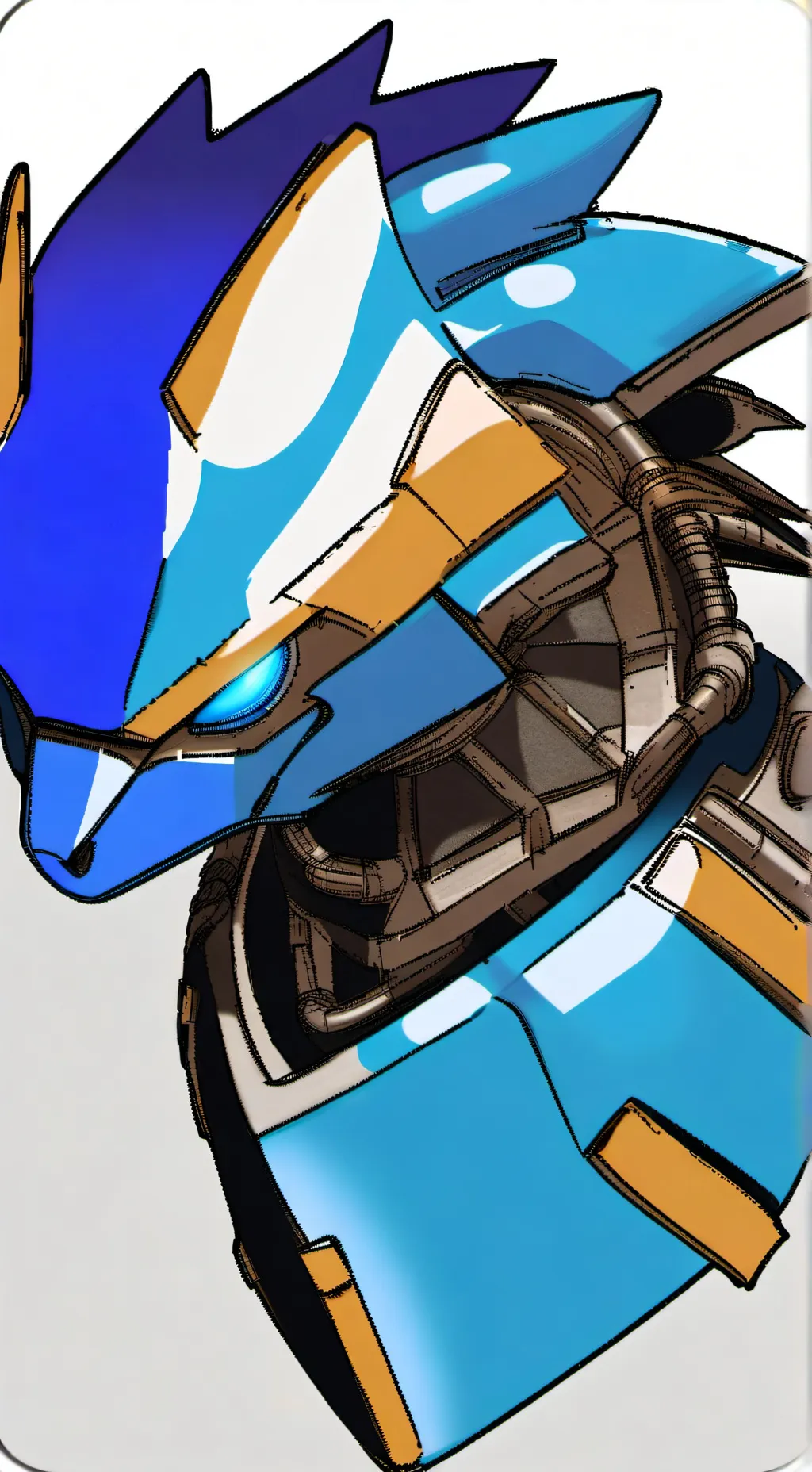 ai character: Metal Sonic background