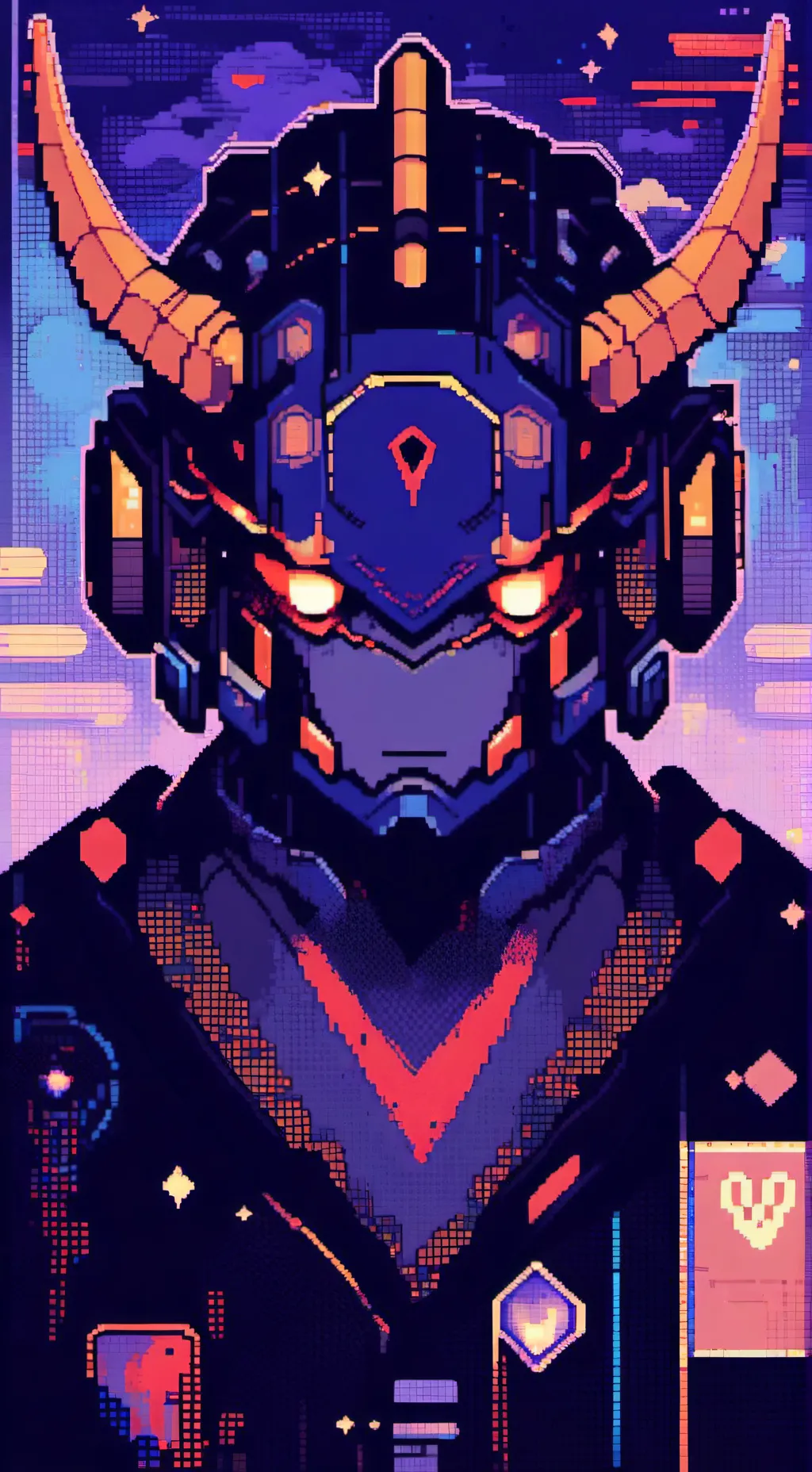 ai character: robotboy and md background