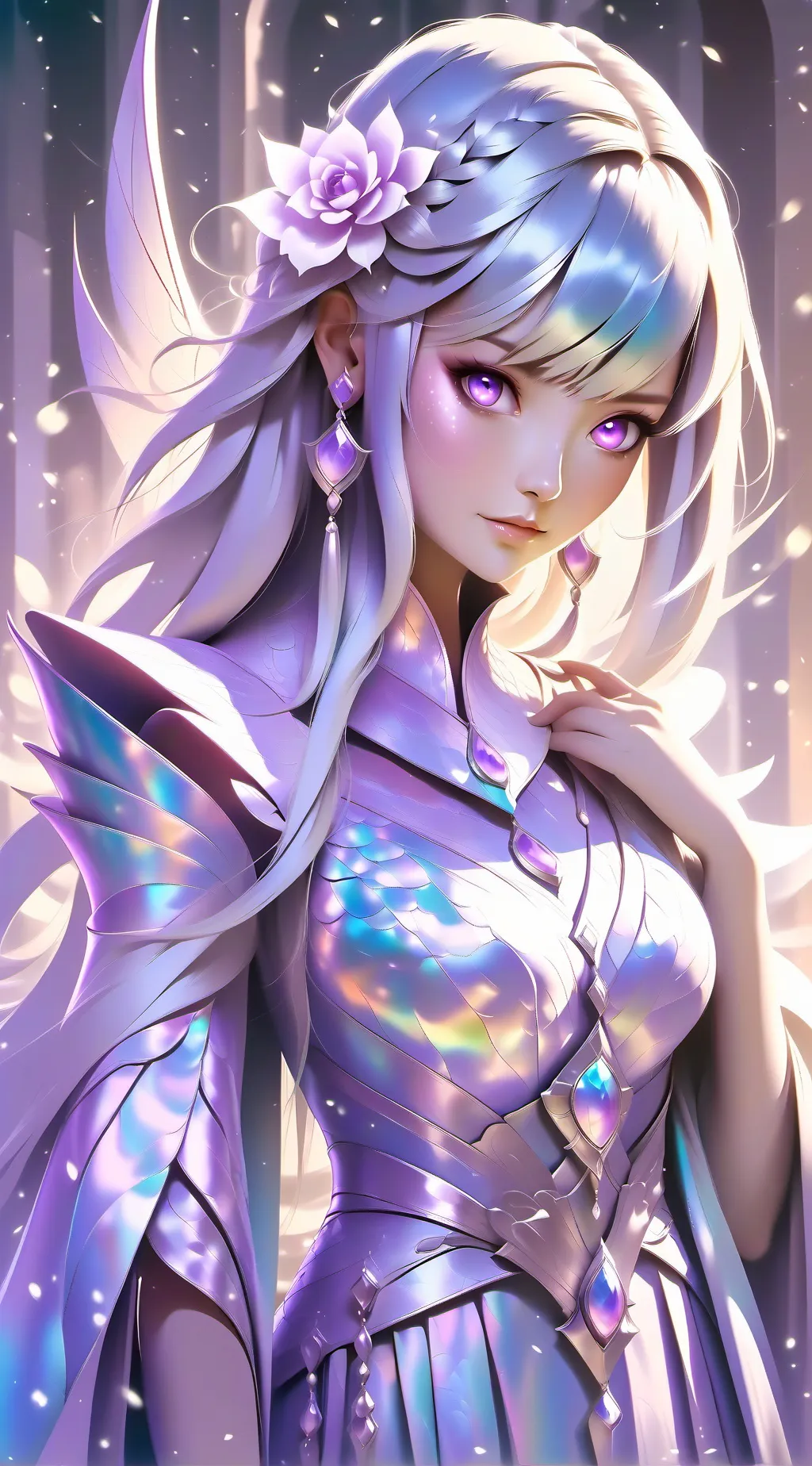 ai character: Natacha Lucia A.C background
