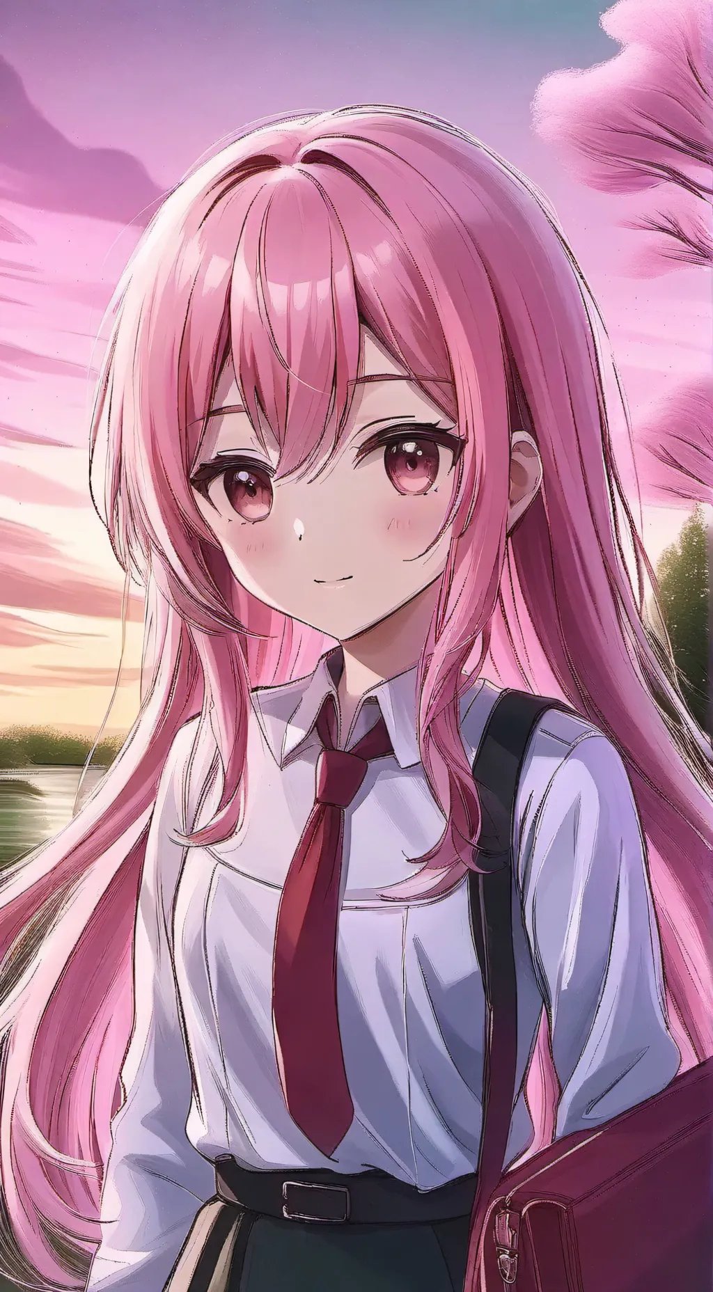 ai character: Sky background