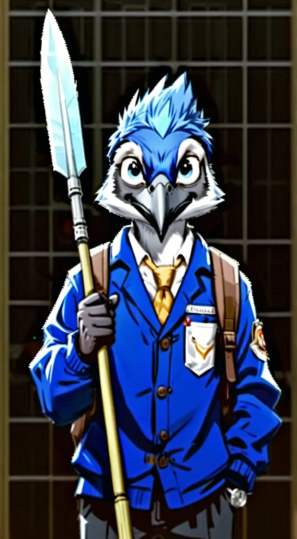ai character: Berdly background