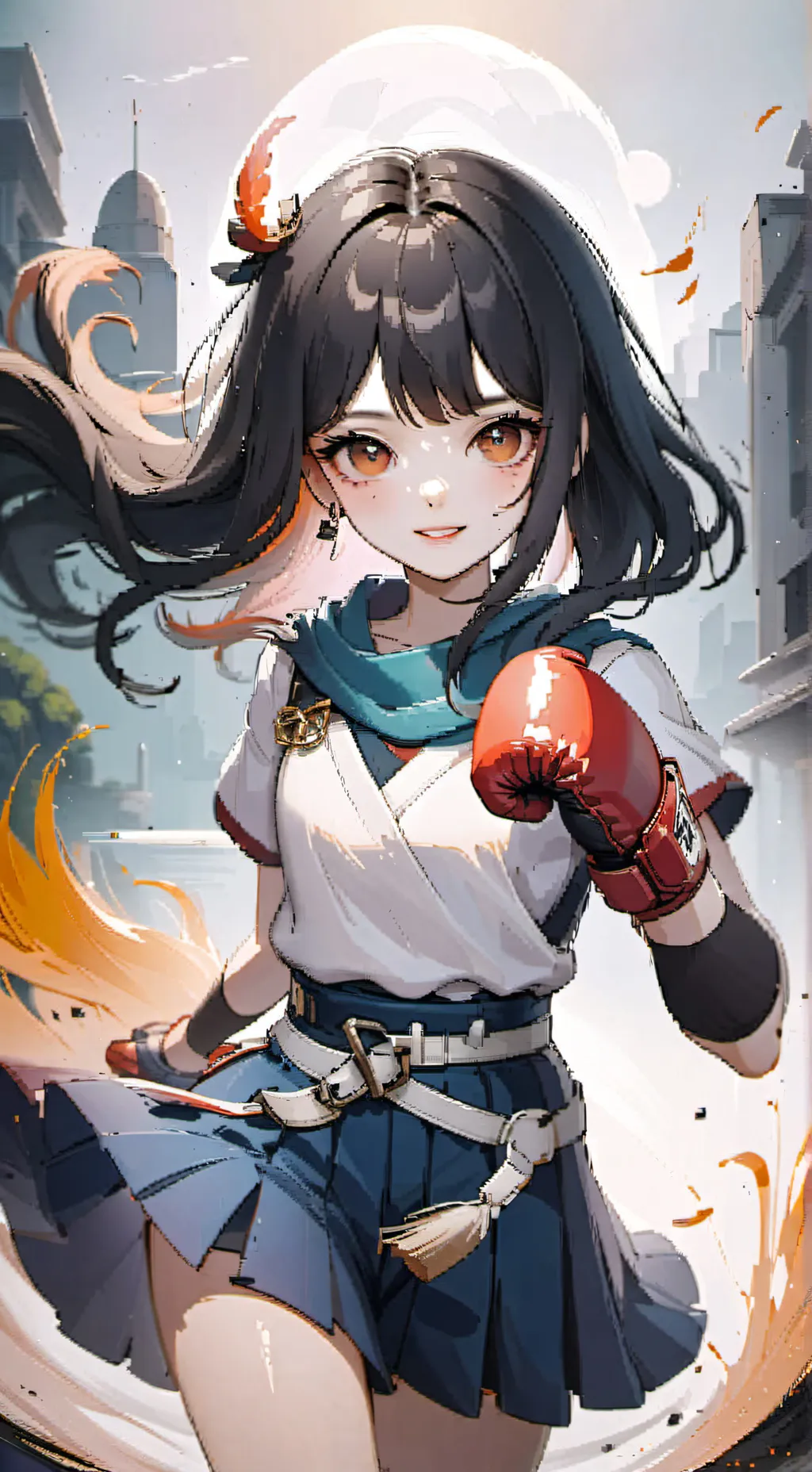 ai character: Mia background