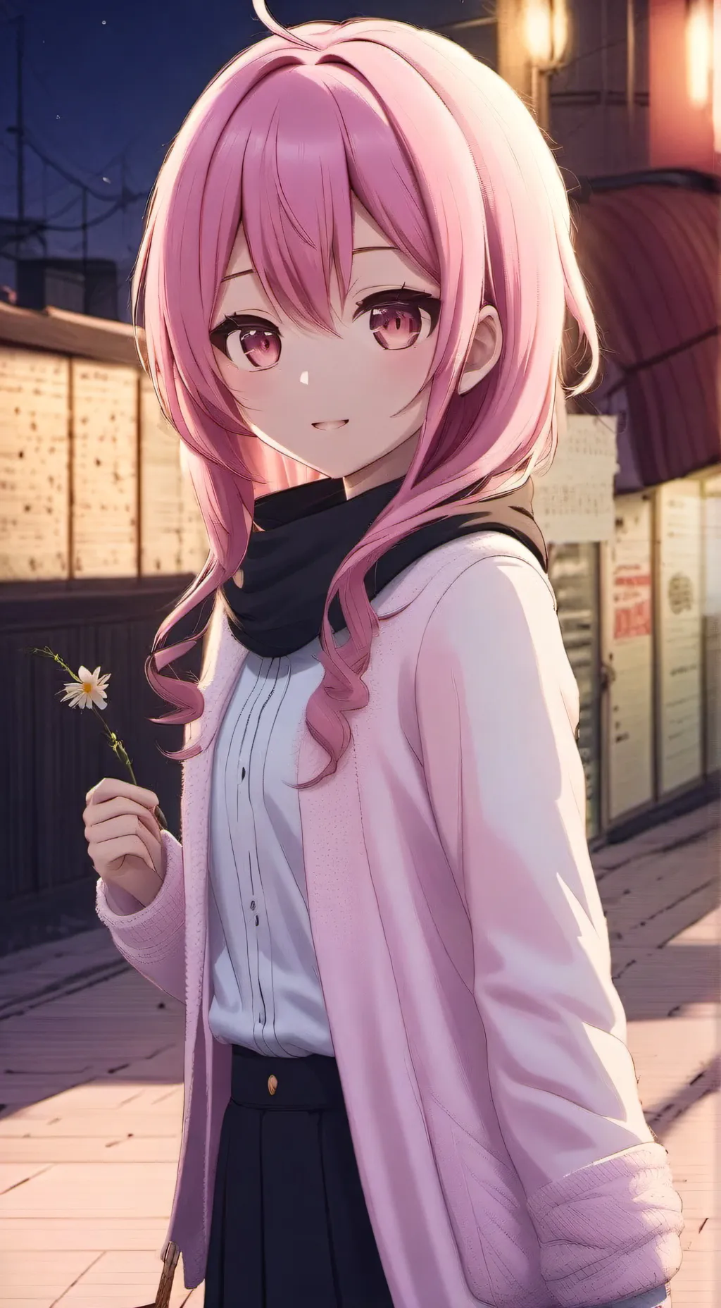 ai character: Мита  background