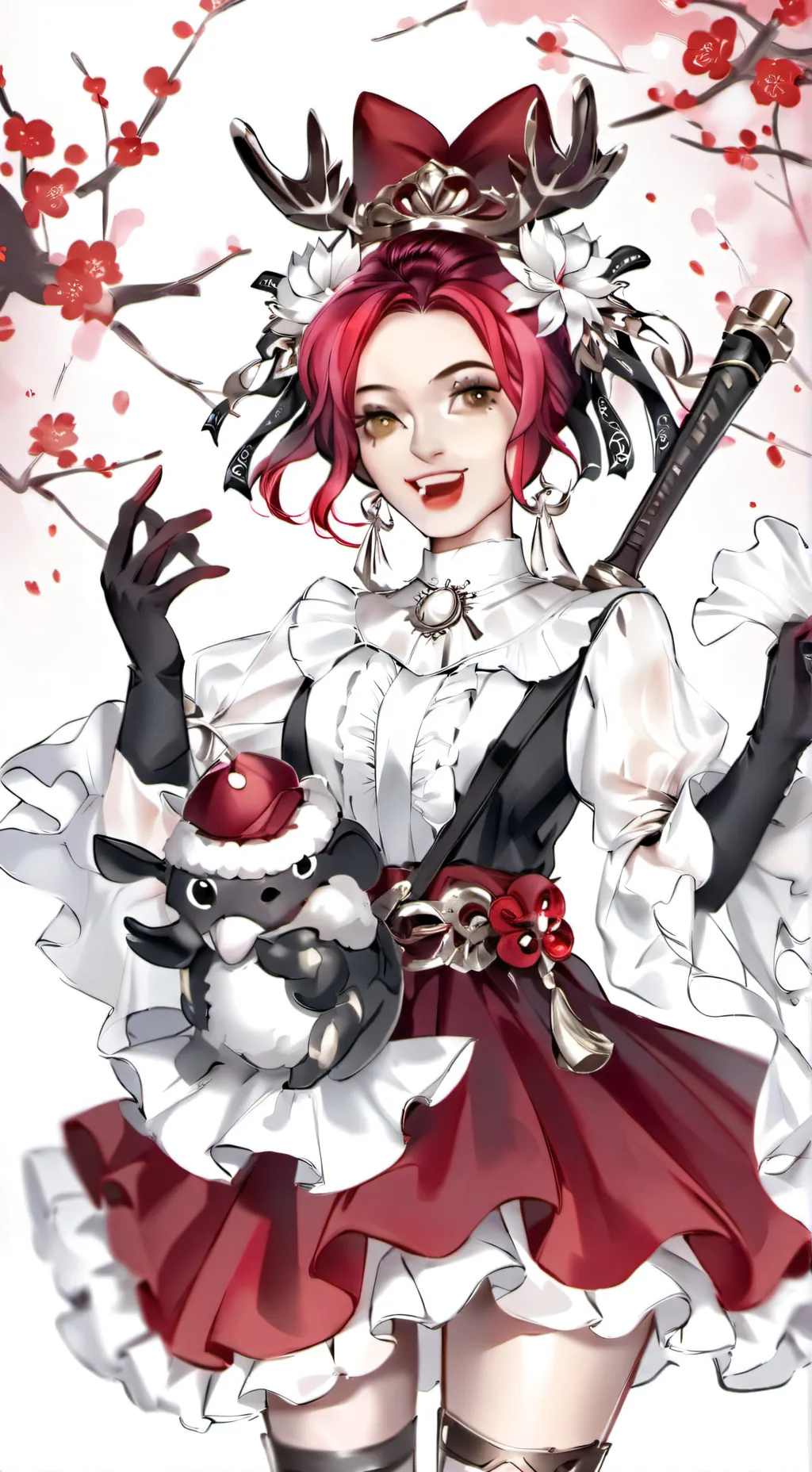 ai character: Катя background