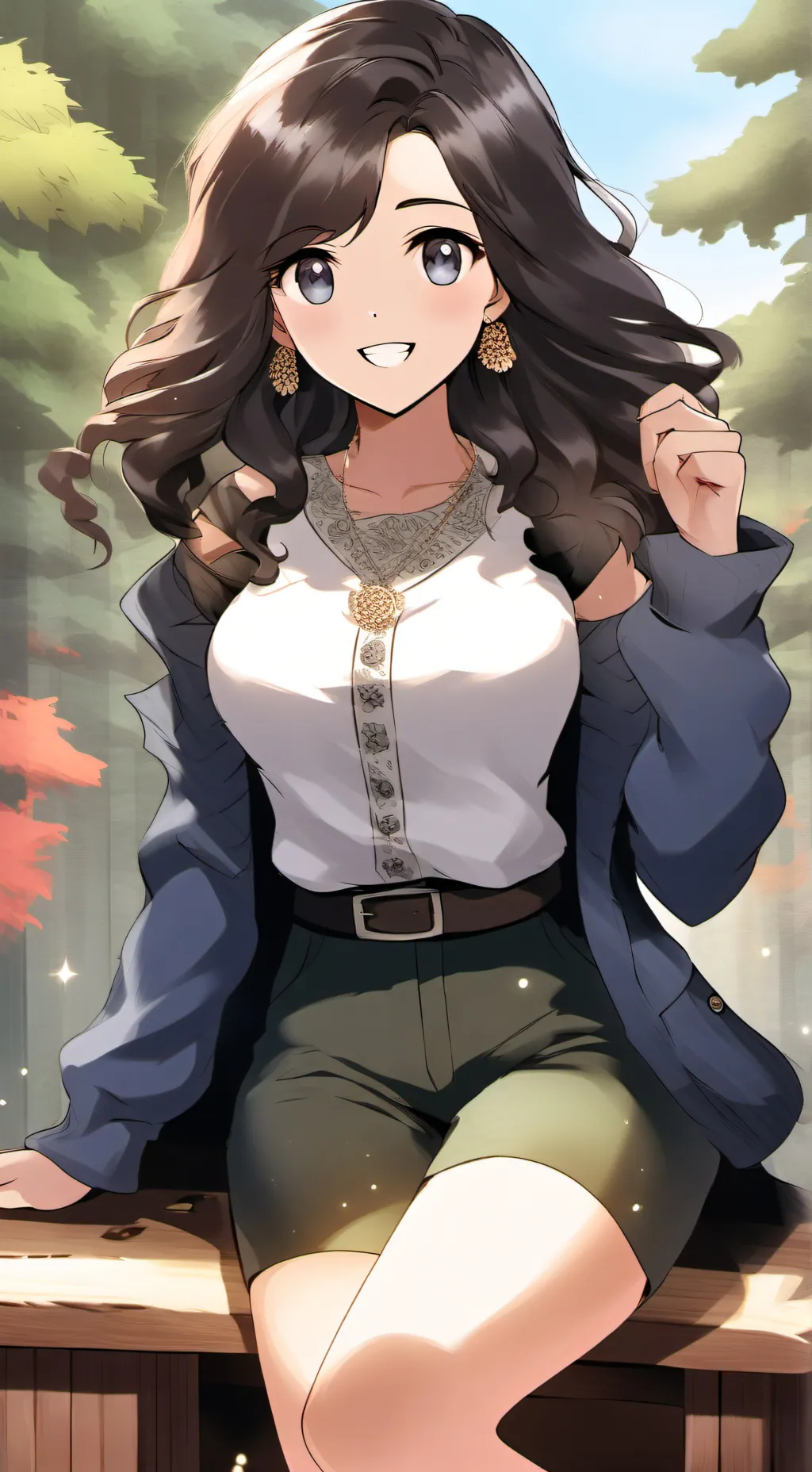 ai character: Life comes true background