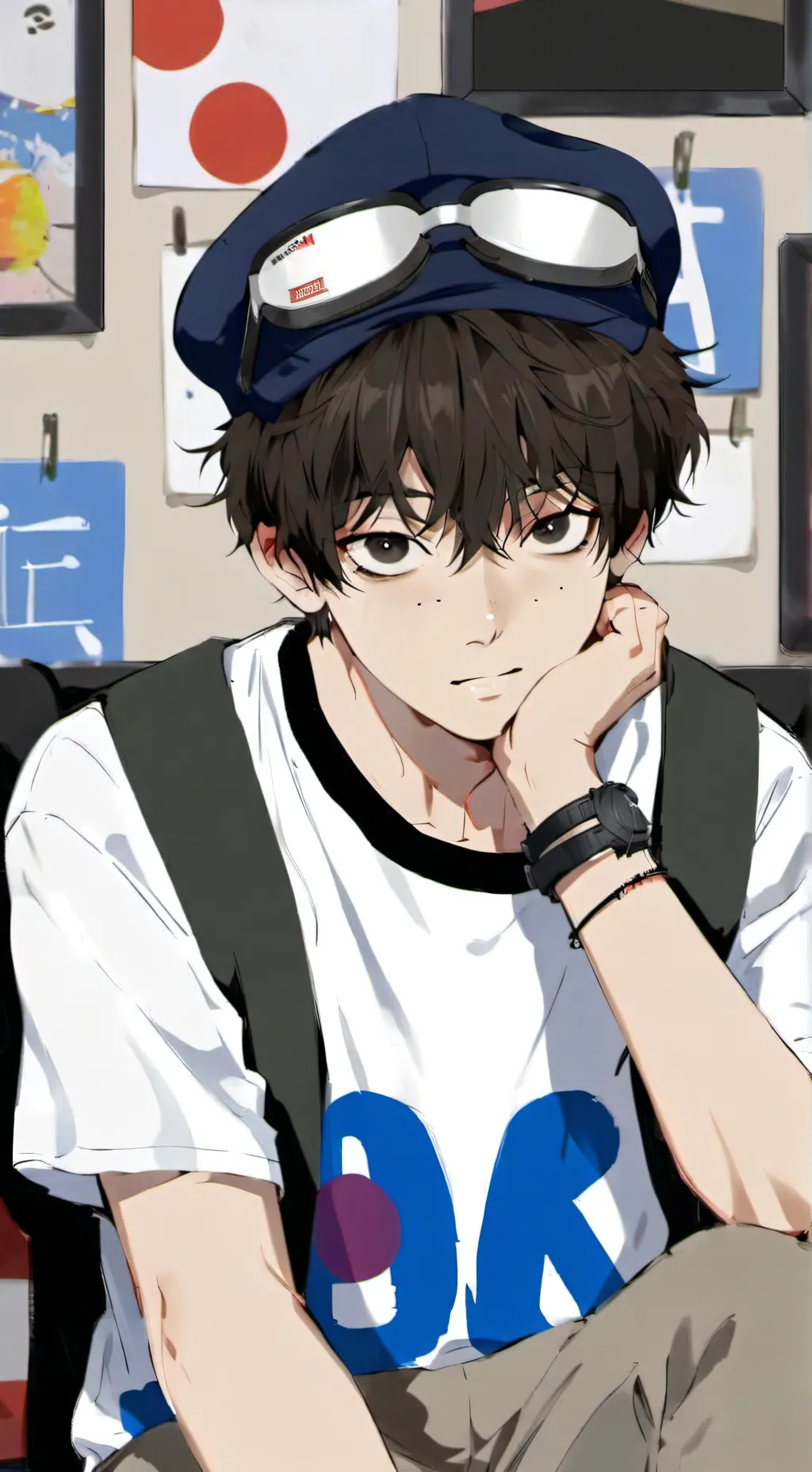 ai character: •-KENJI-• (BL!)  background
