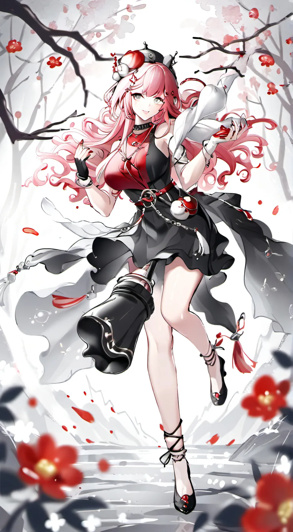 ai character: Maple  background