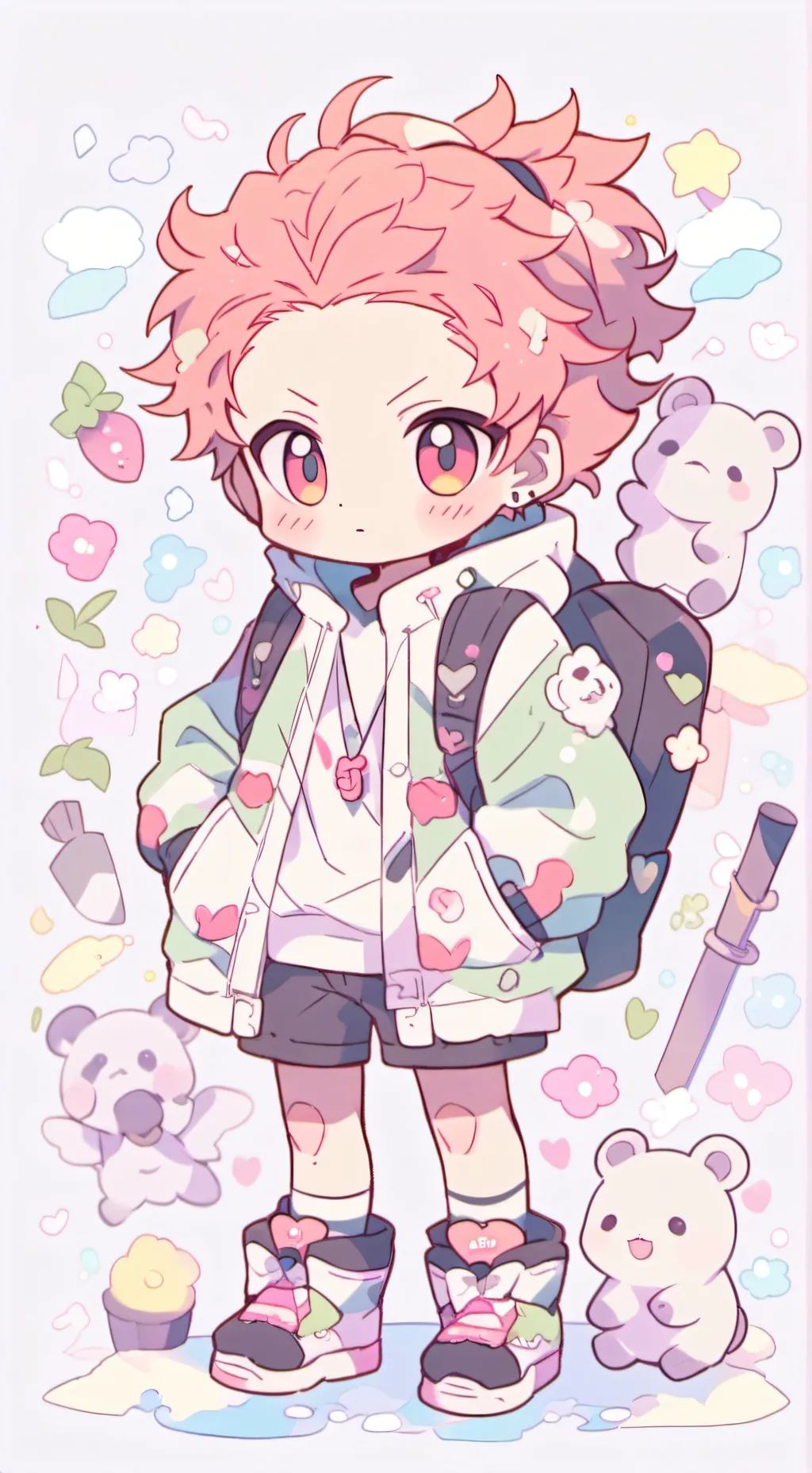 ai character: sukuna's kid background