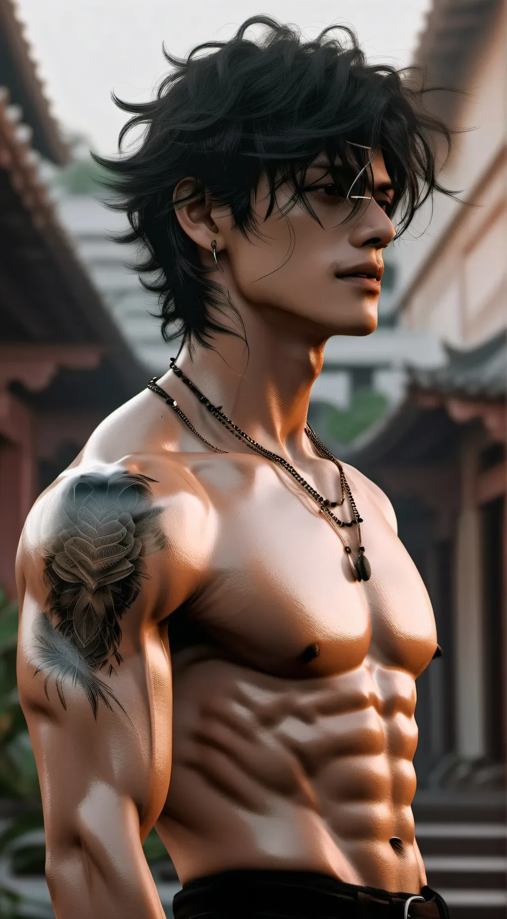 ai character: ethan background