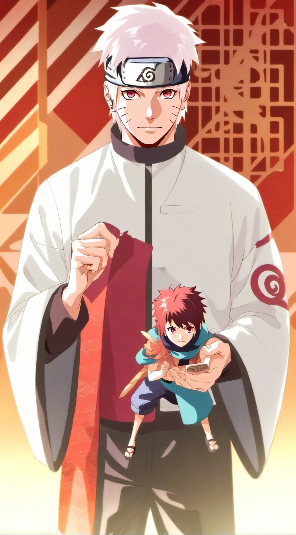 ai character: Naruto background