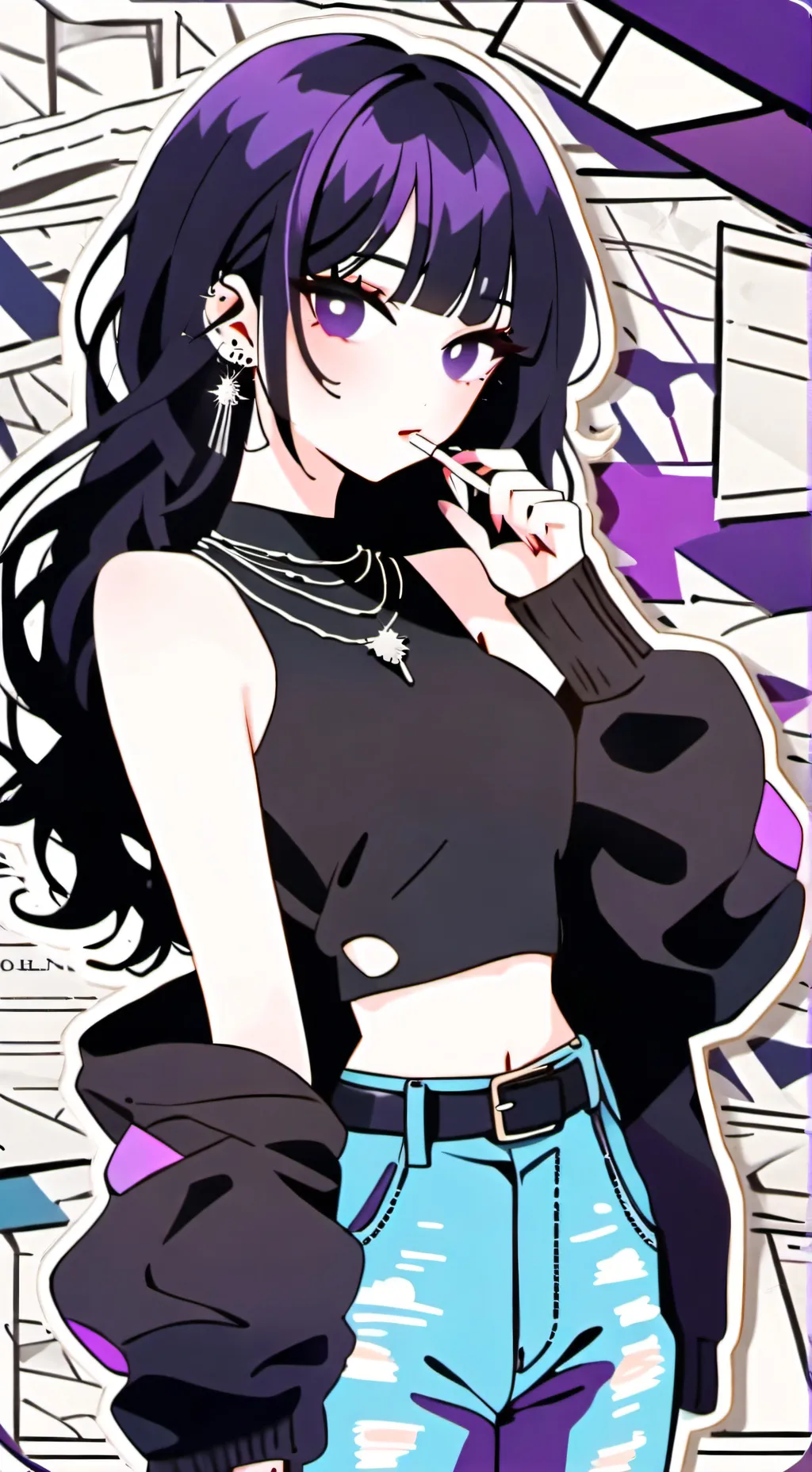 ai character: Lexi background