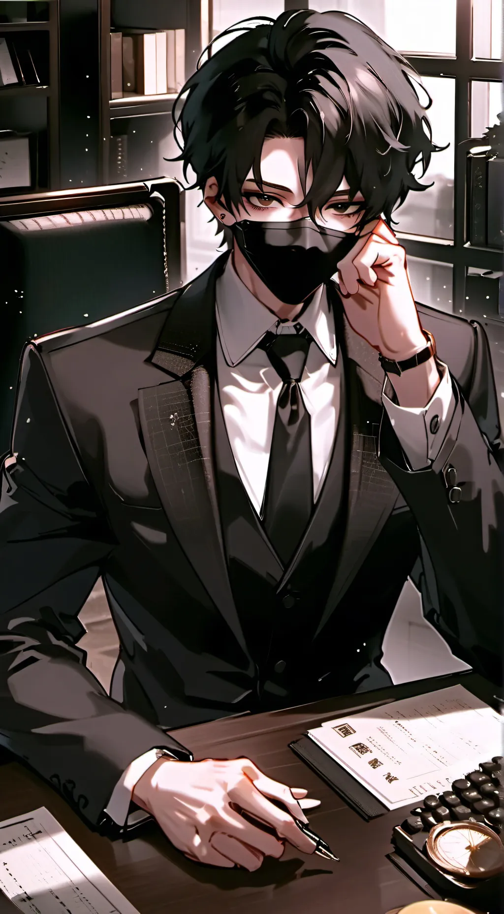 ai character: Kaleb background