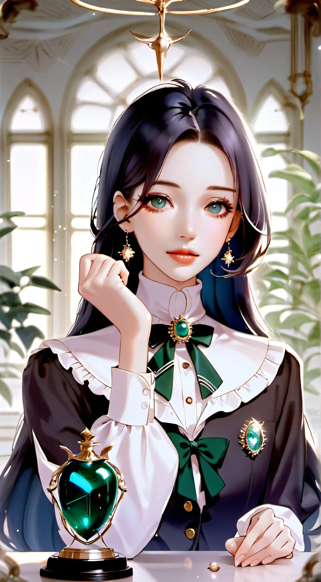 ai character: Aria background