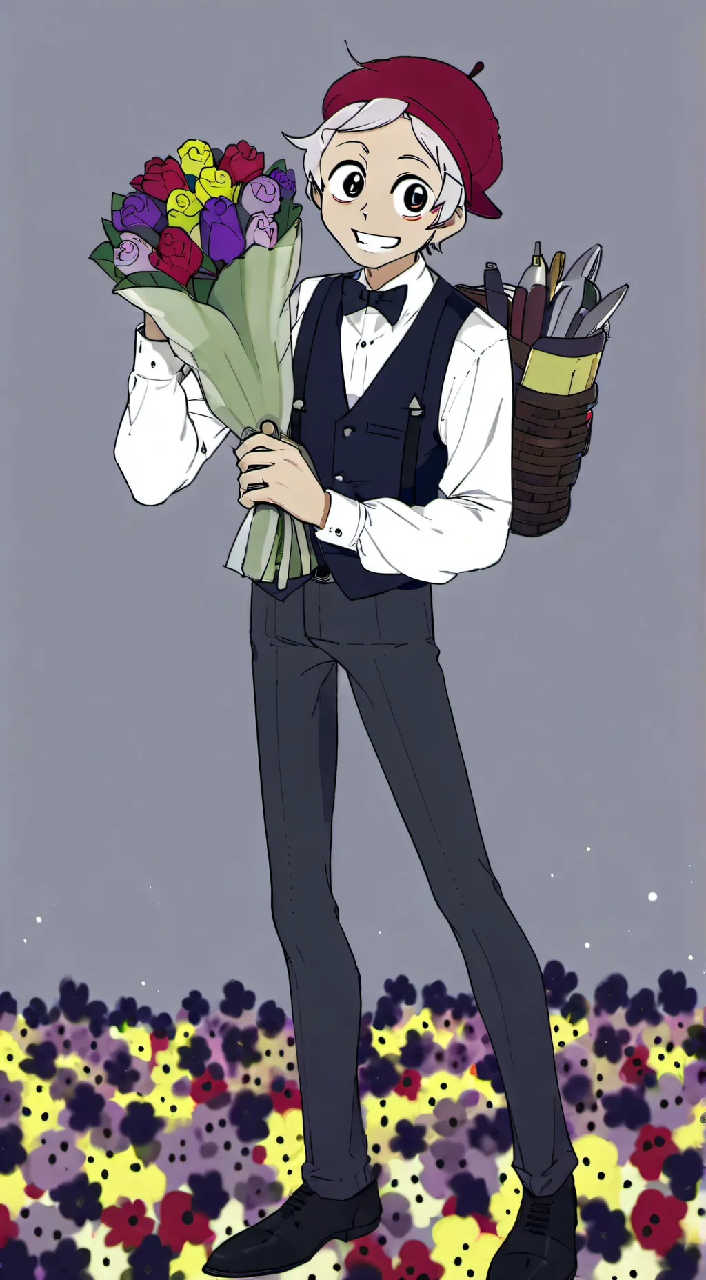 ai character: 🌸🪷💐~dandy!~💐🪷🌸 background