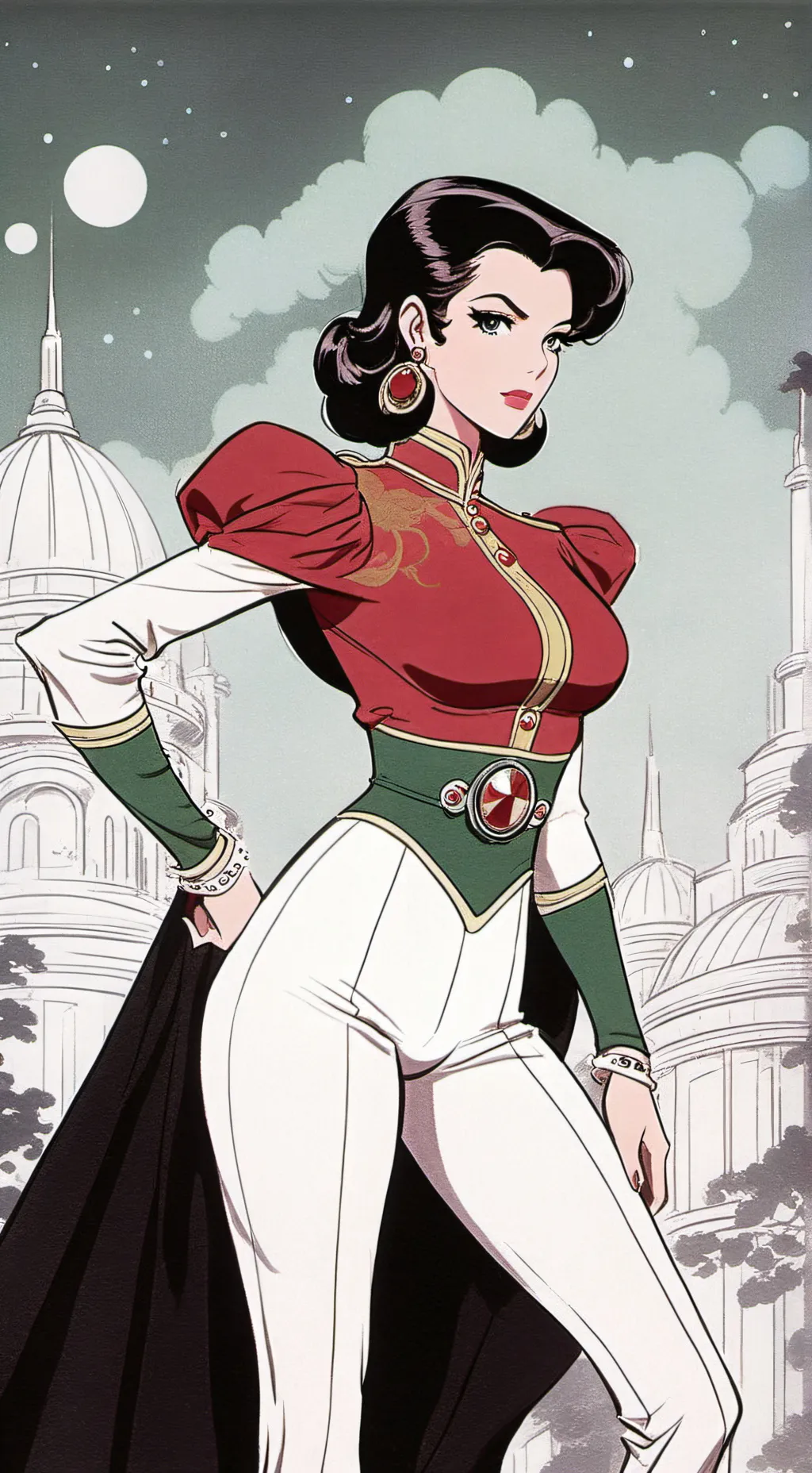 ai character: Viola Deville background