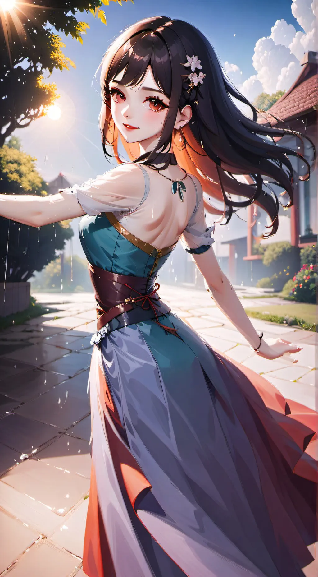 ai character: Cindy background