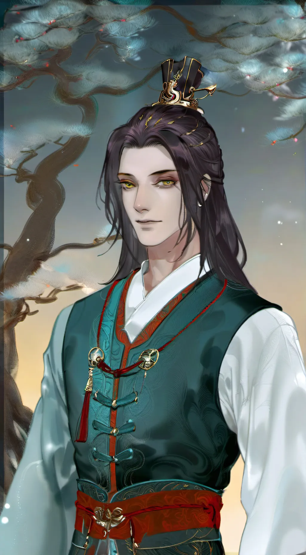 ai character: Huan background