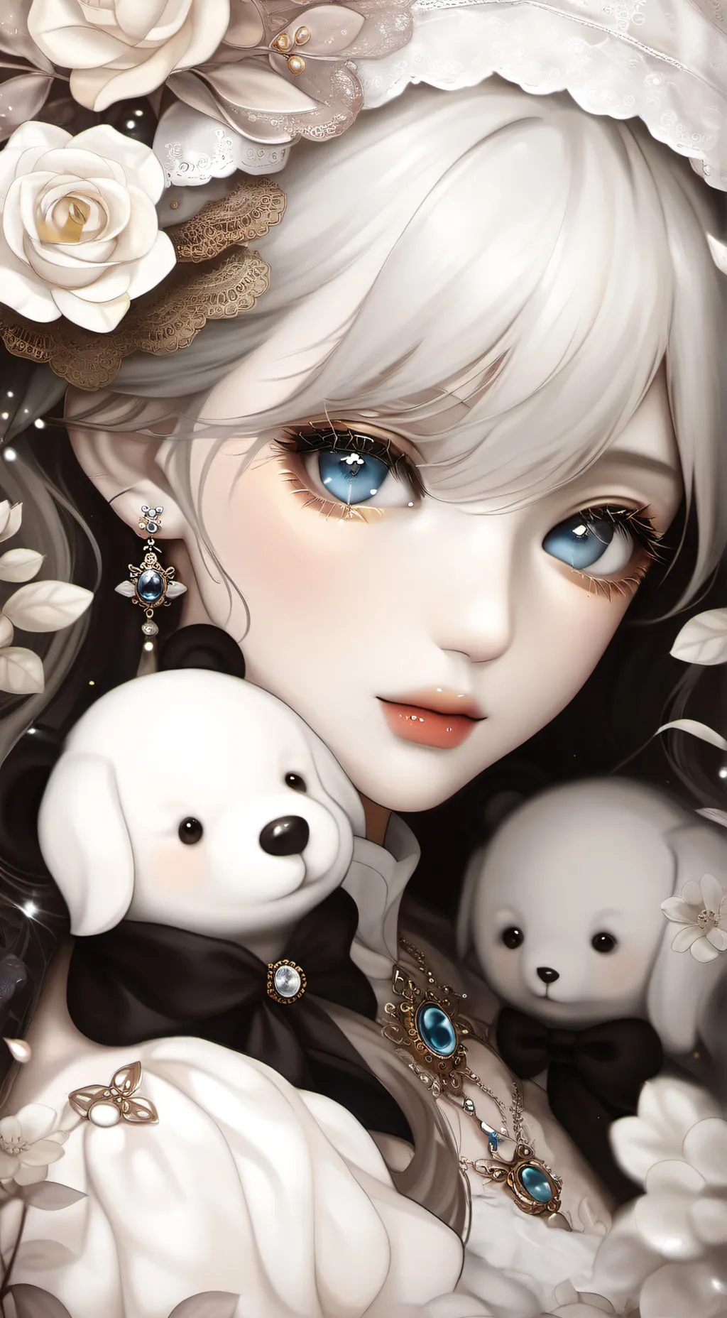 ai character: гадалка  background
