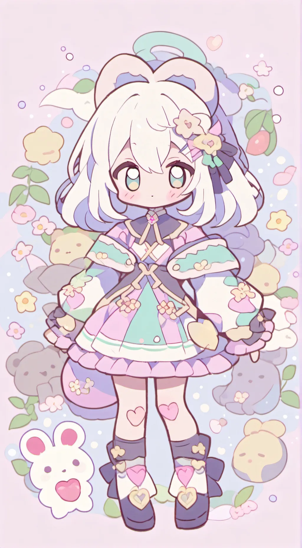ai character: lily  background