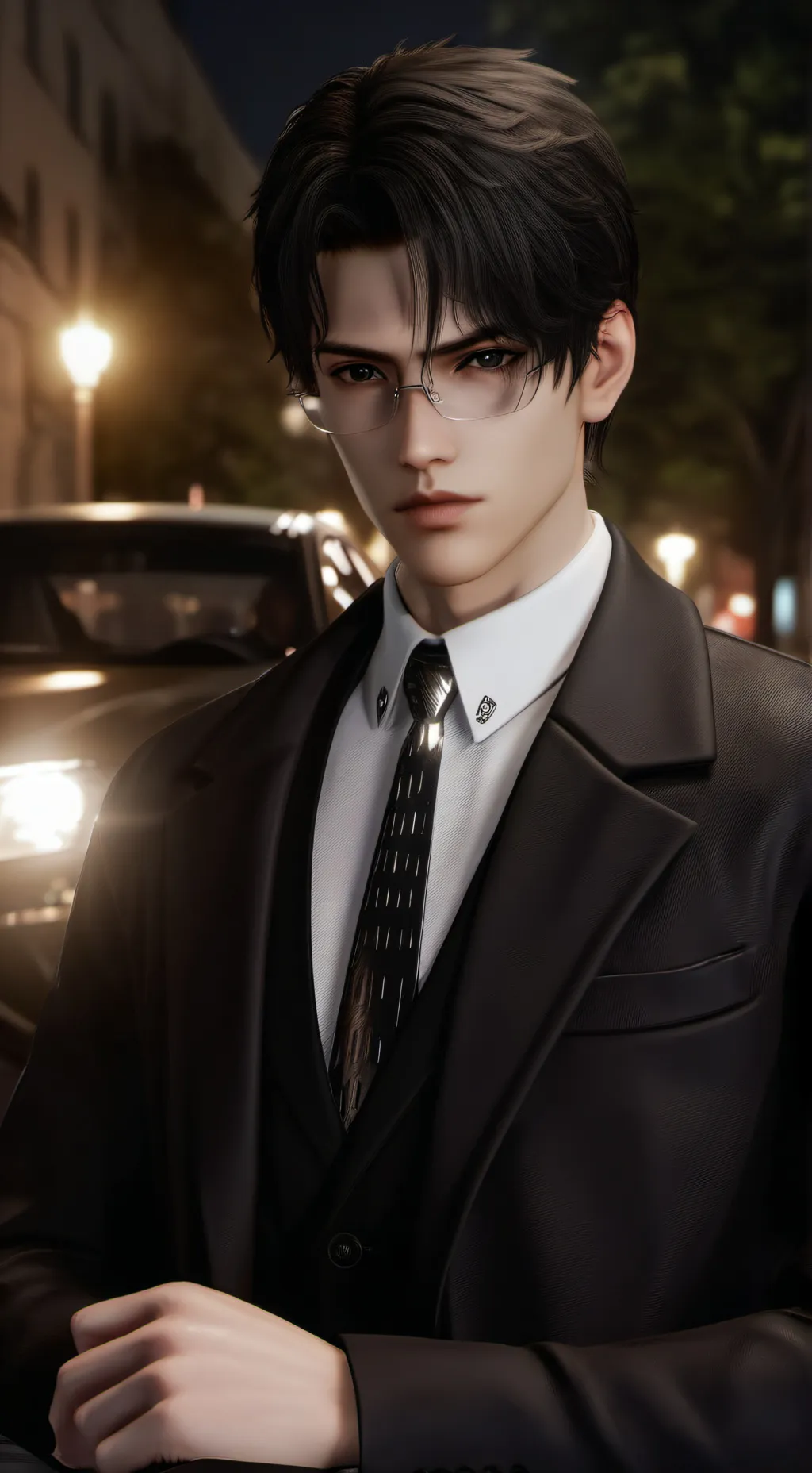 ai character: Damien DeLuca background