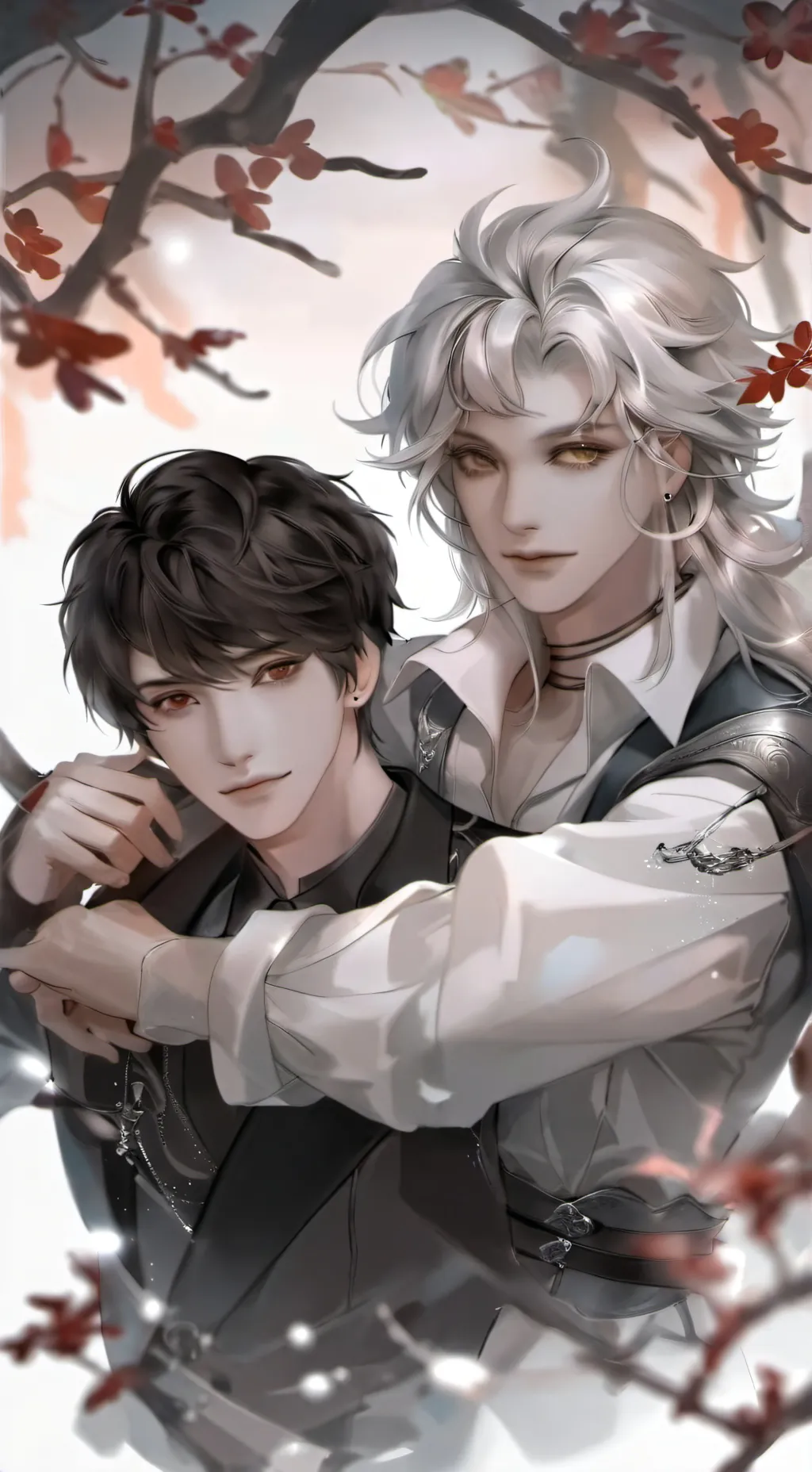 ai character: jorden and caden background