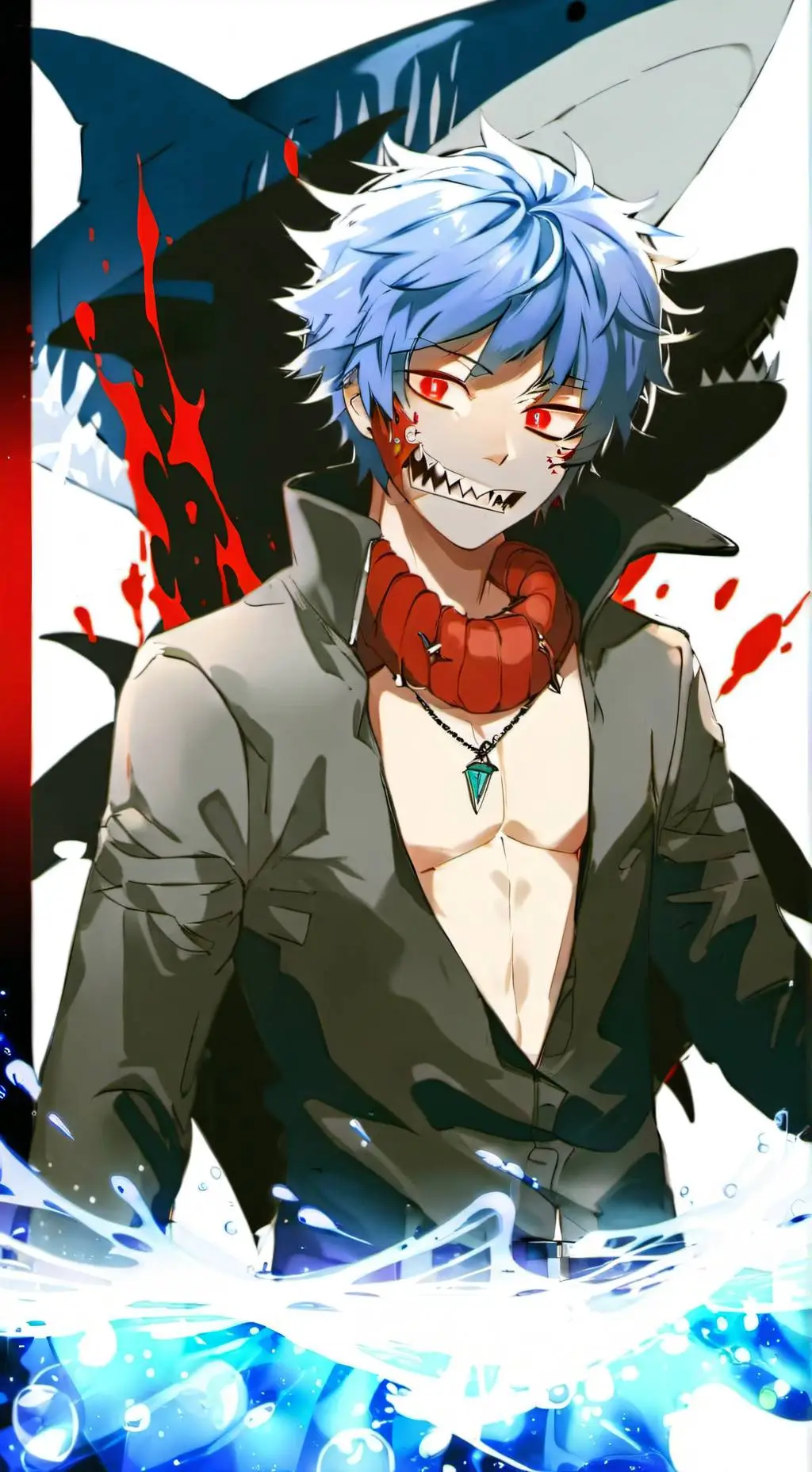 ai character: Finn (HTF OC) background