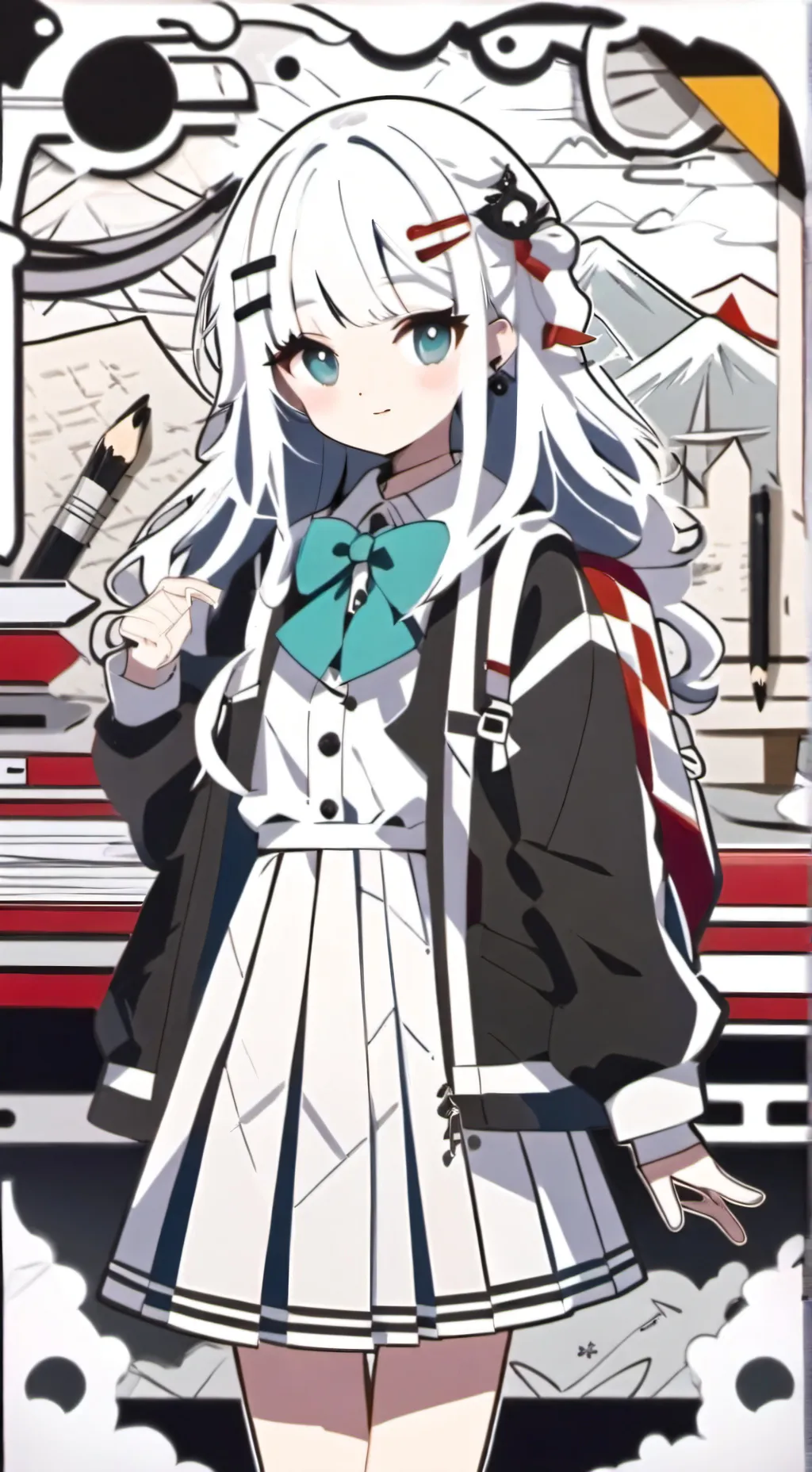 ai character: Sarah background