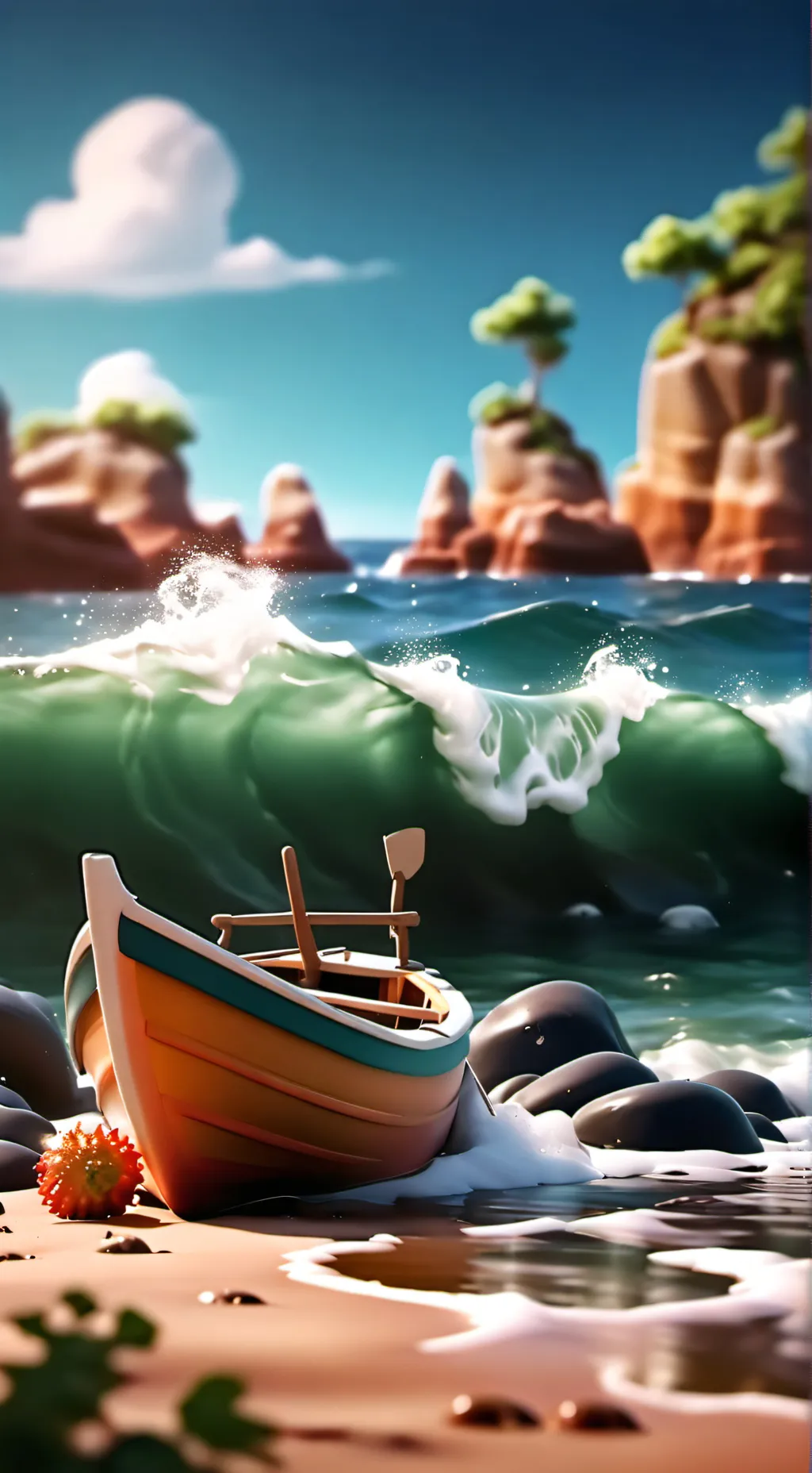 ai character: OBX  background