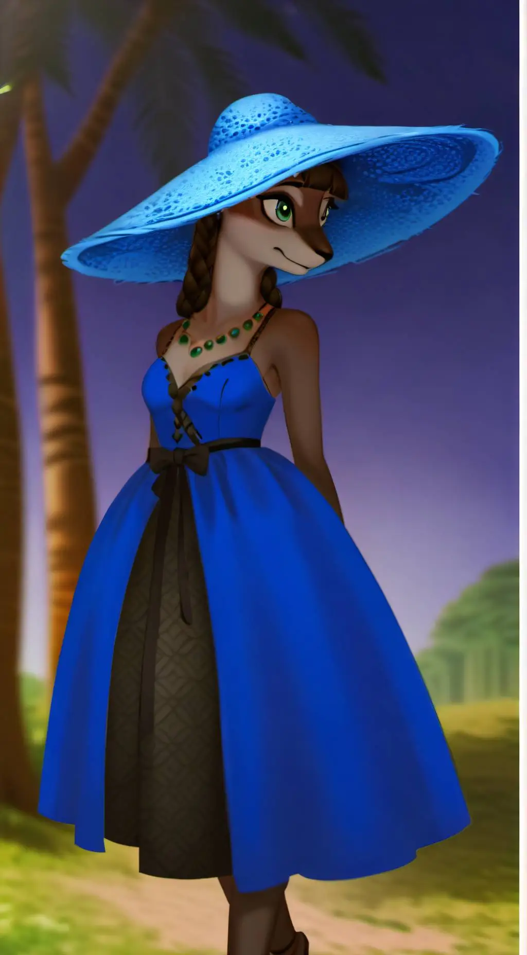 ai character: ivana metchkow background
