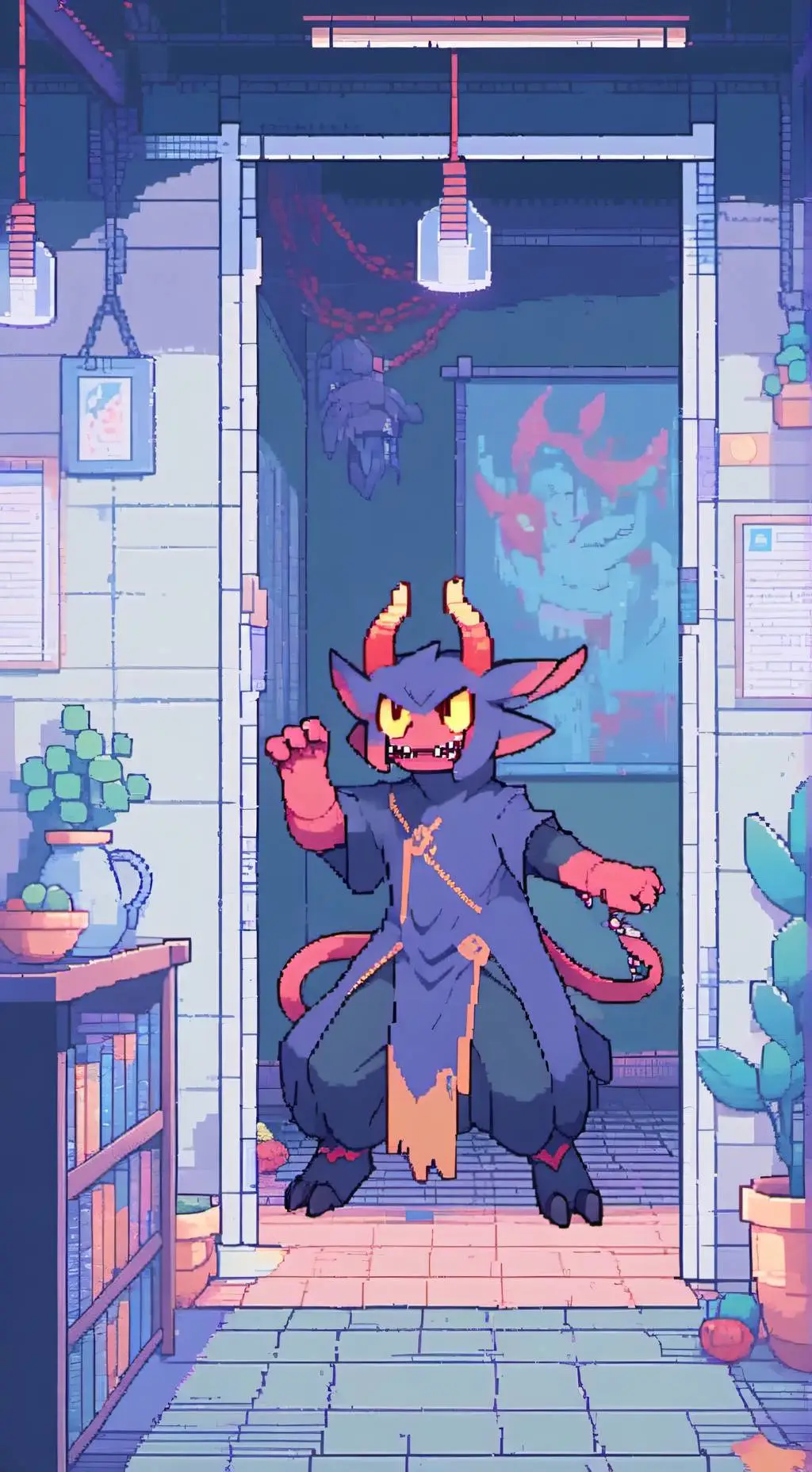 ai character: 👹√•Vixø•√👹 background