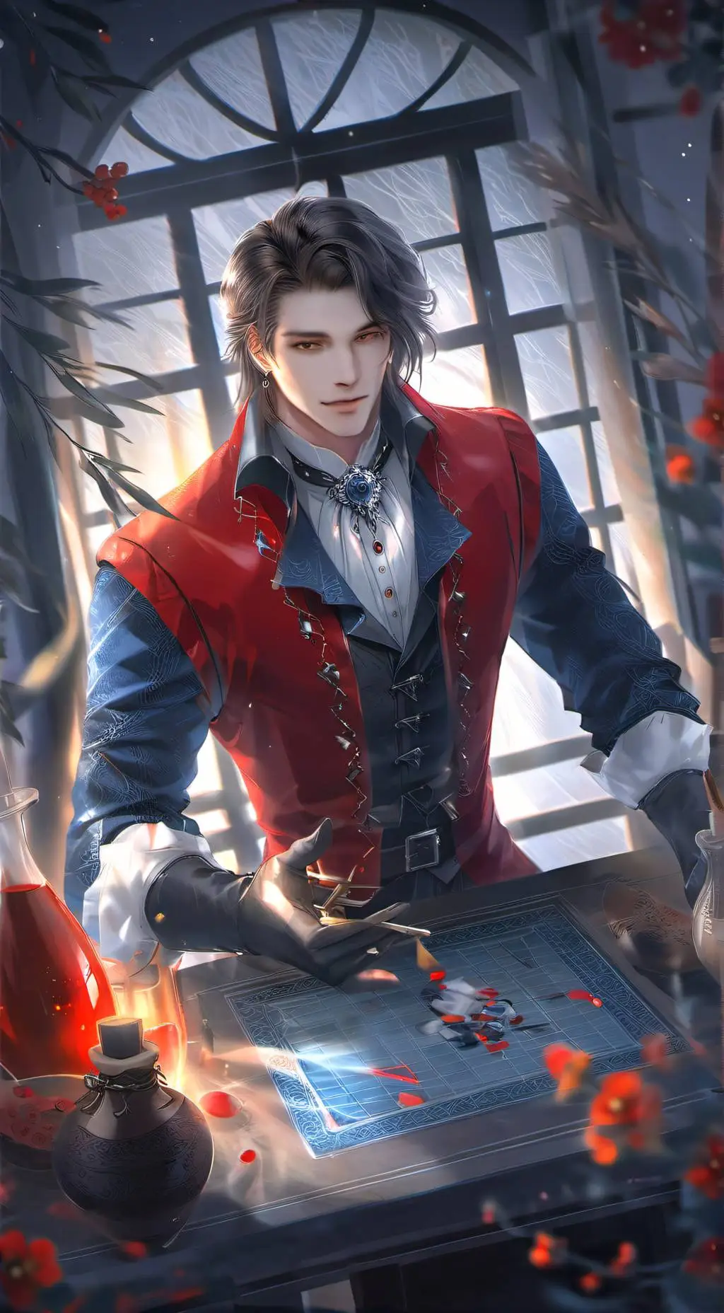 ai character: Каллен background