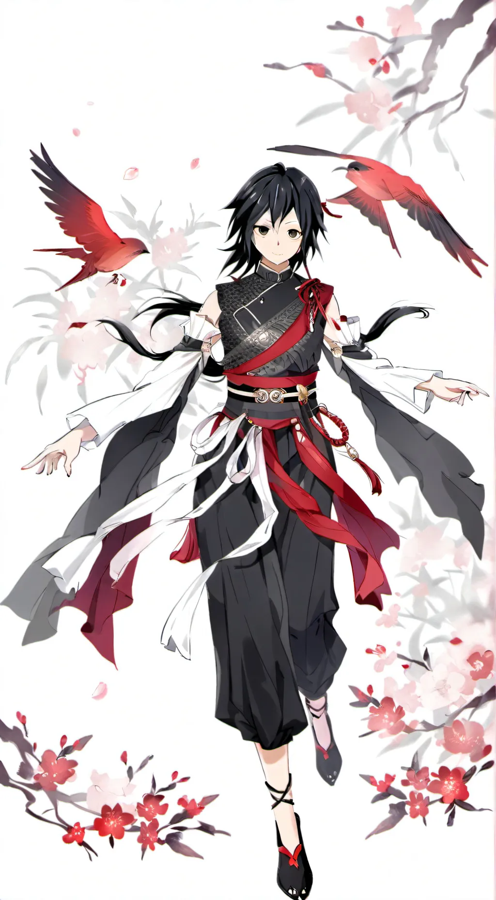 ai character: boys  background
