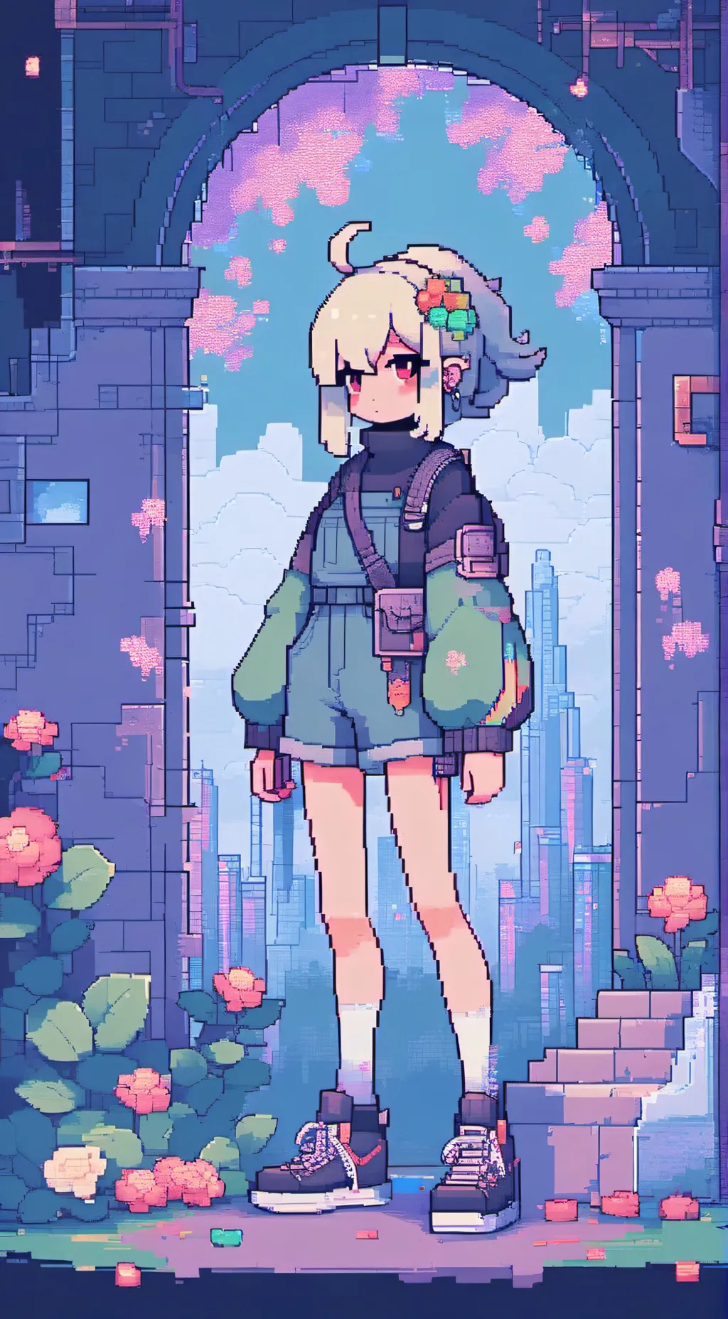 ai character: dandy background