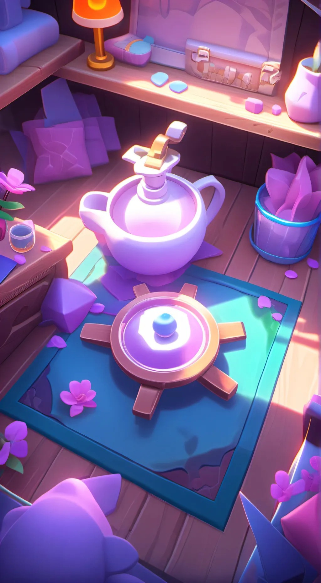 ai character: Dan Da Dan background