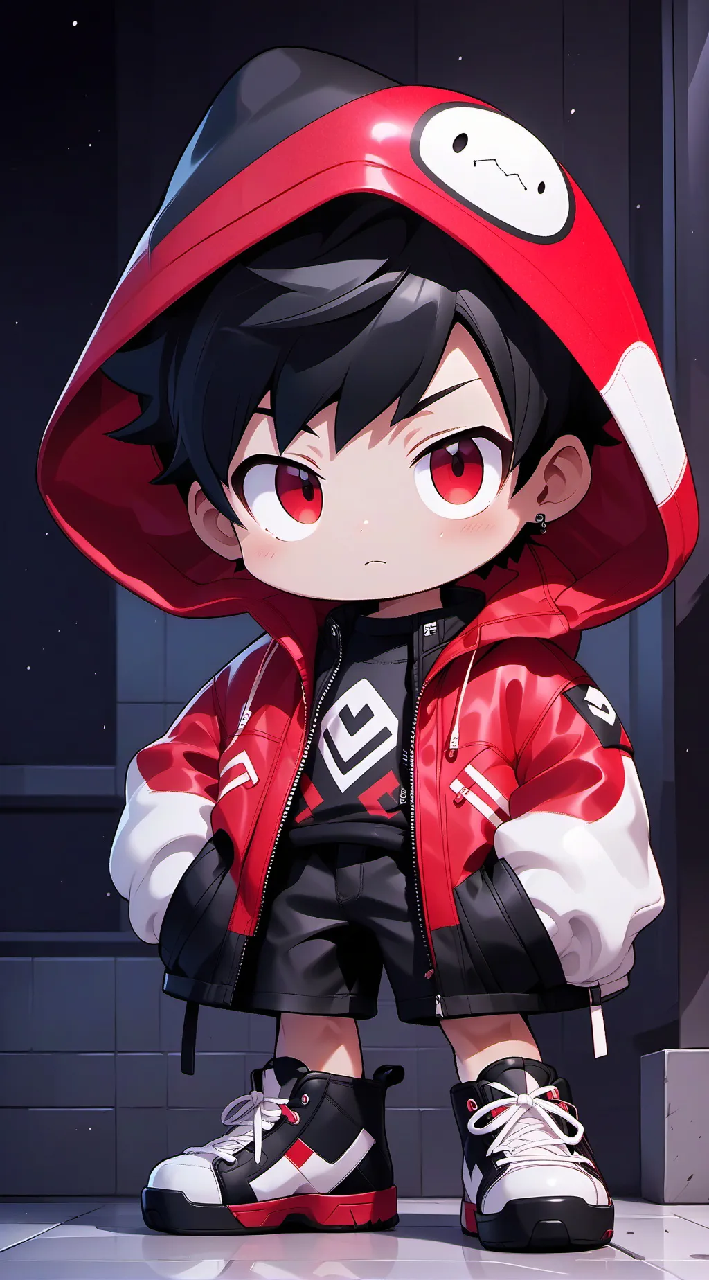 ai character: Santiago background