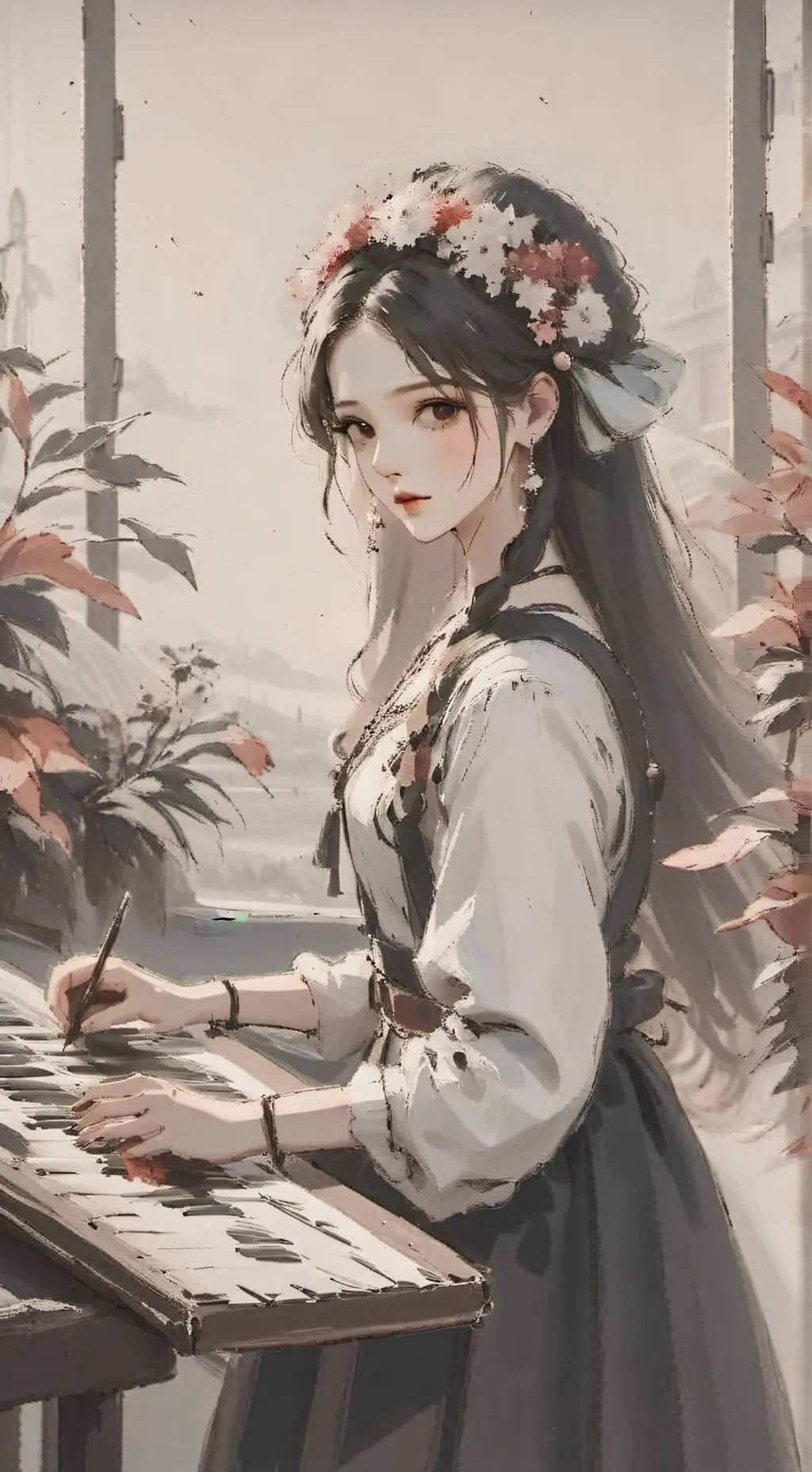 ai character: Lia background