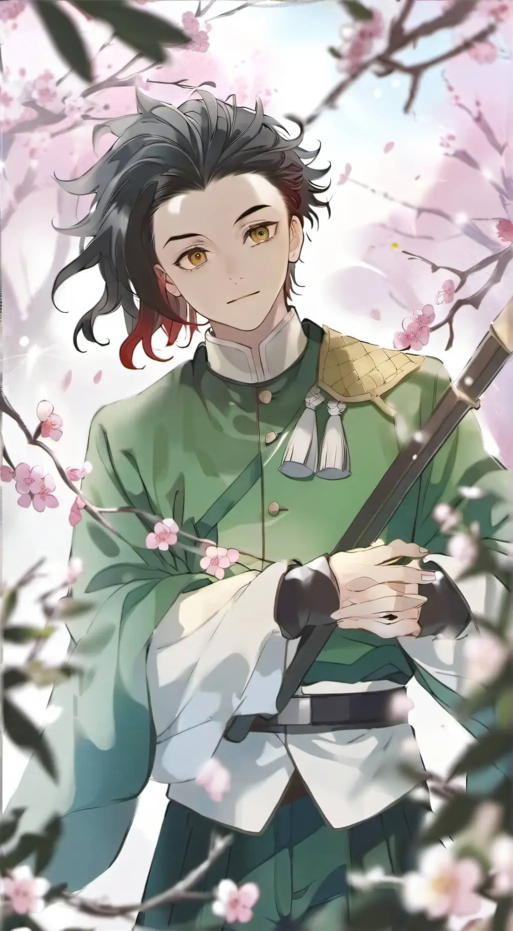 ai character: pick me hashira background