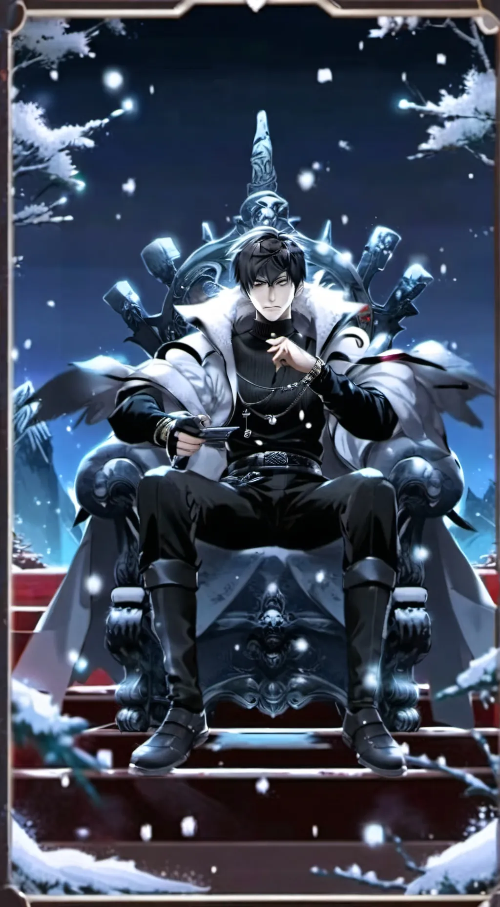ai character: global freeze  background