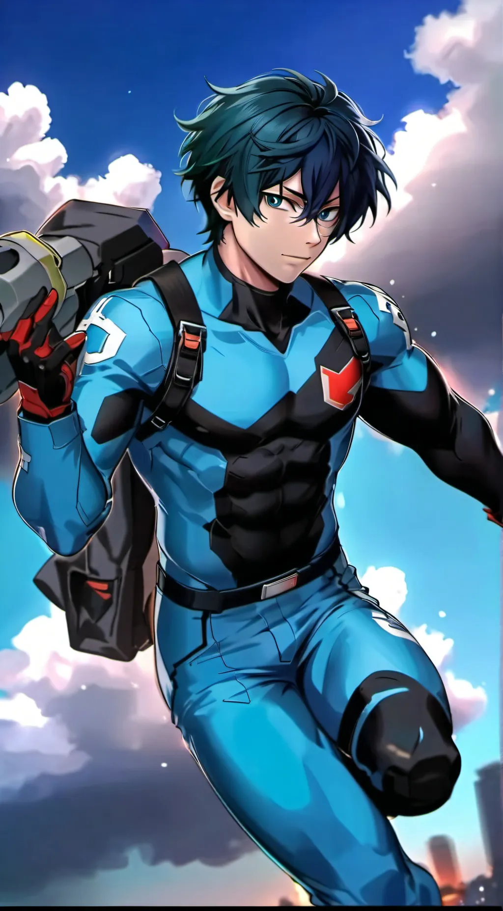ai character: Satoru kazumi  background