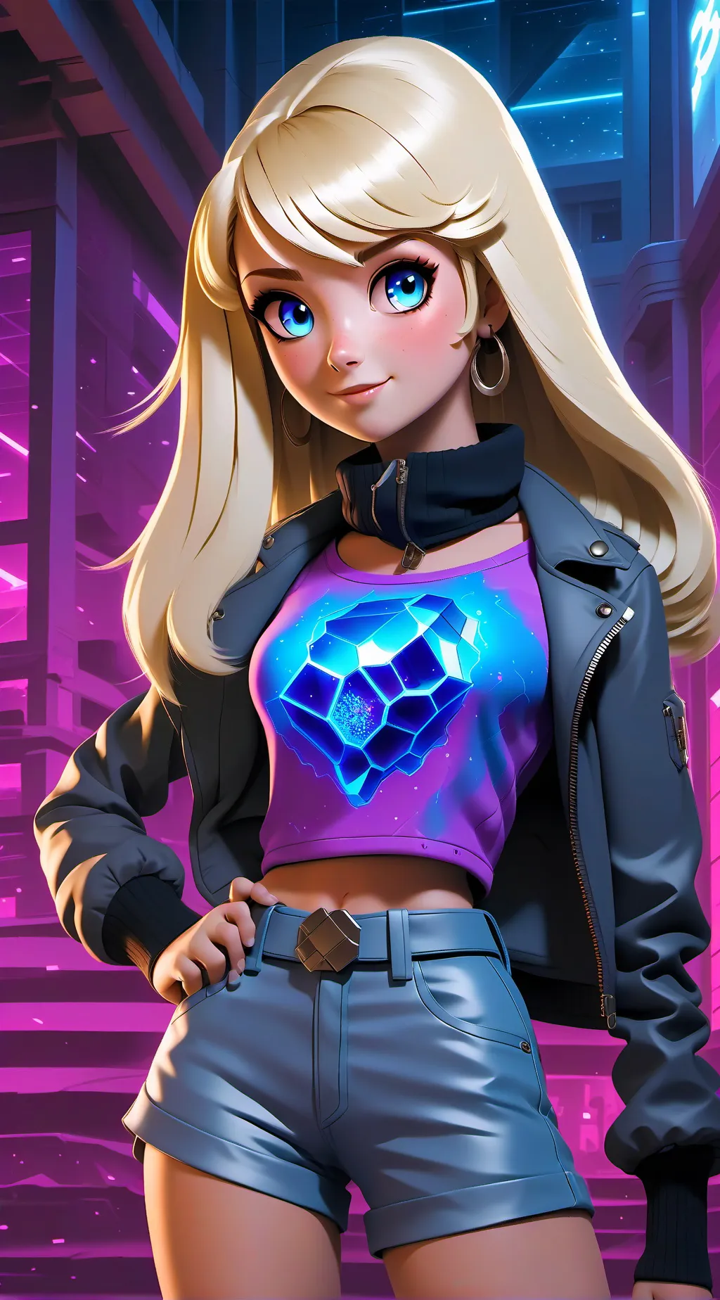 ai character: bonjour background
