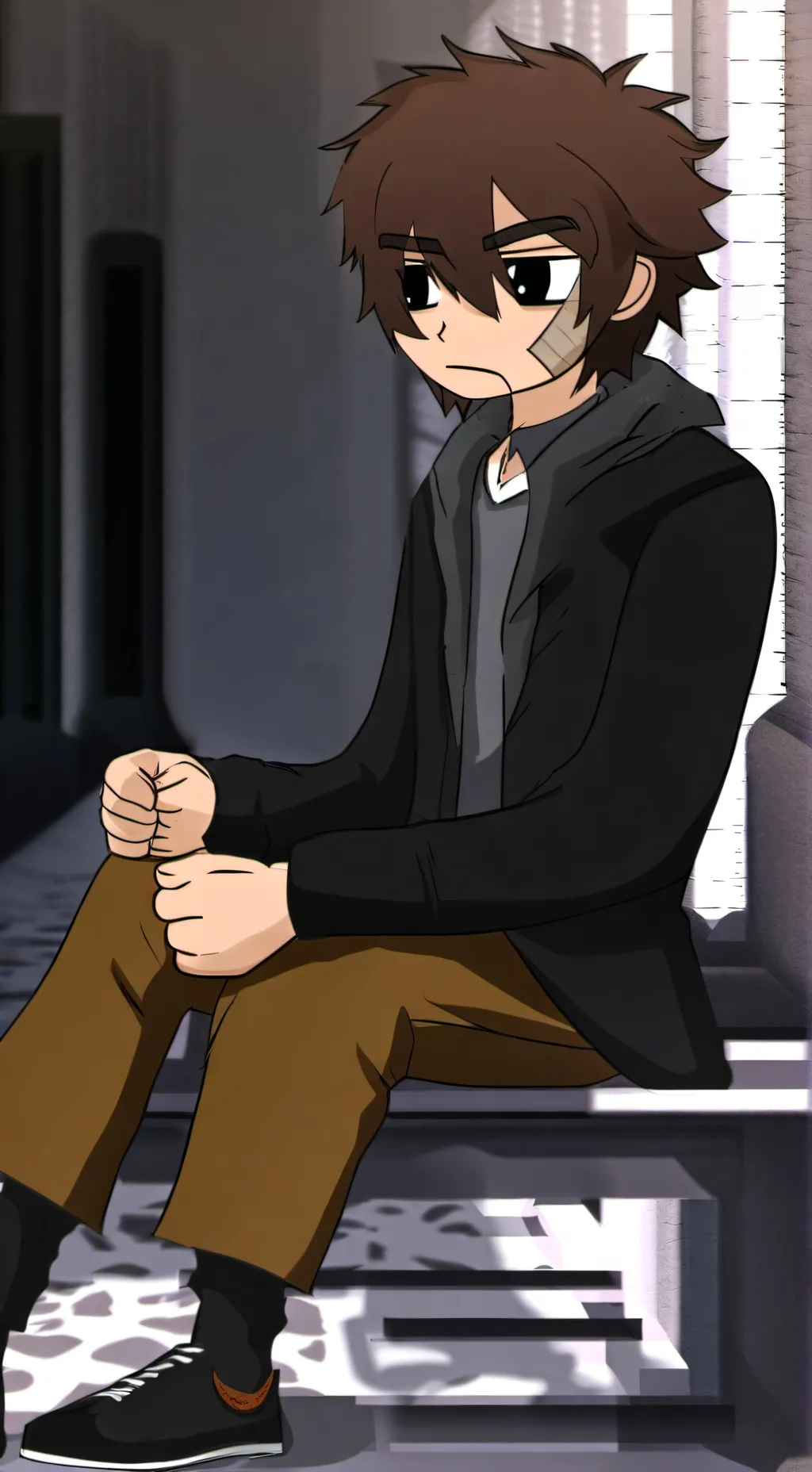 ai character: ★Damian★ background