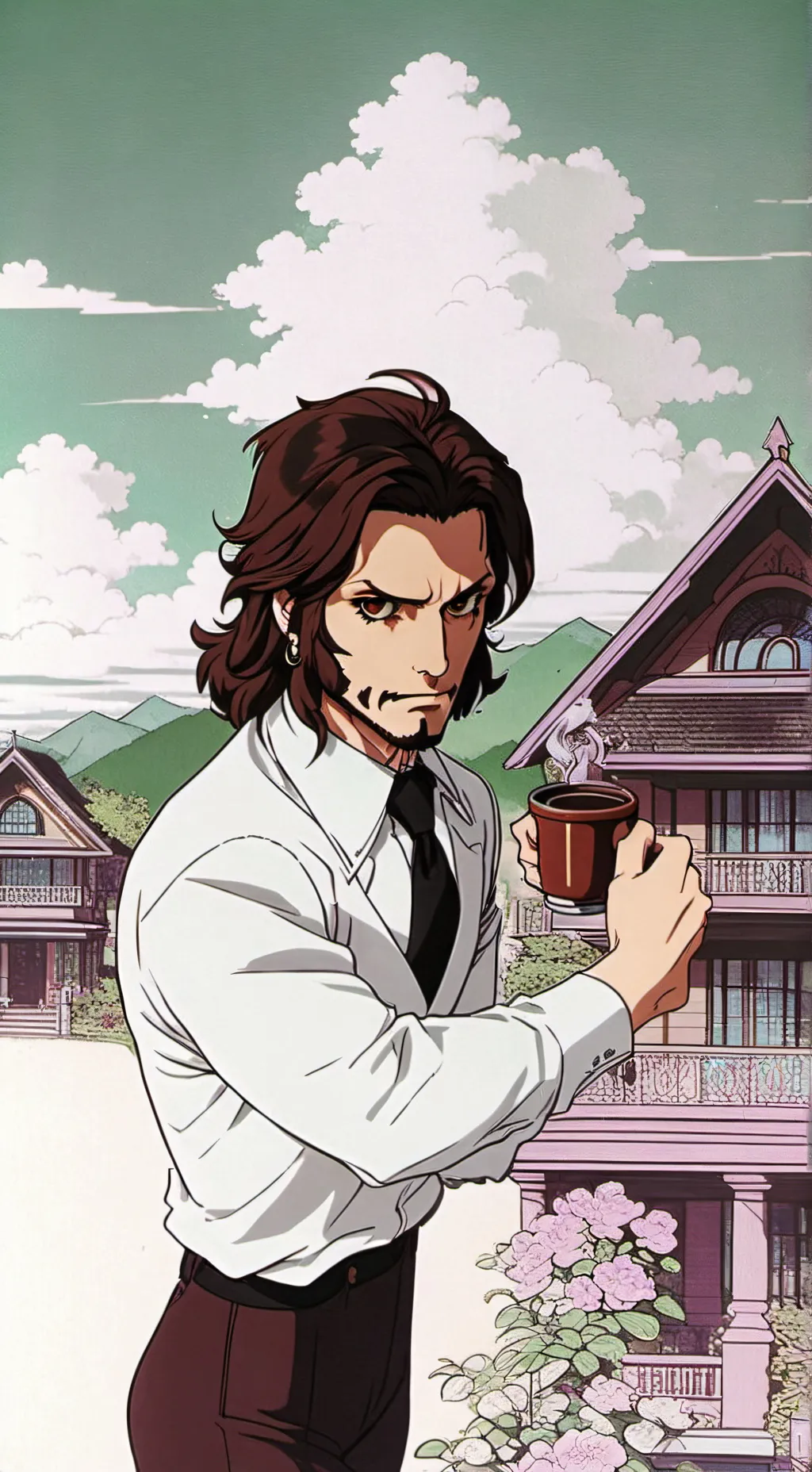 ai character: bigby  background