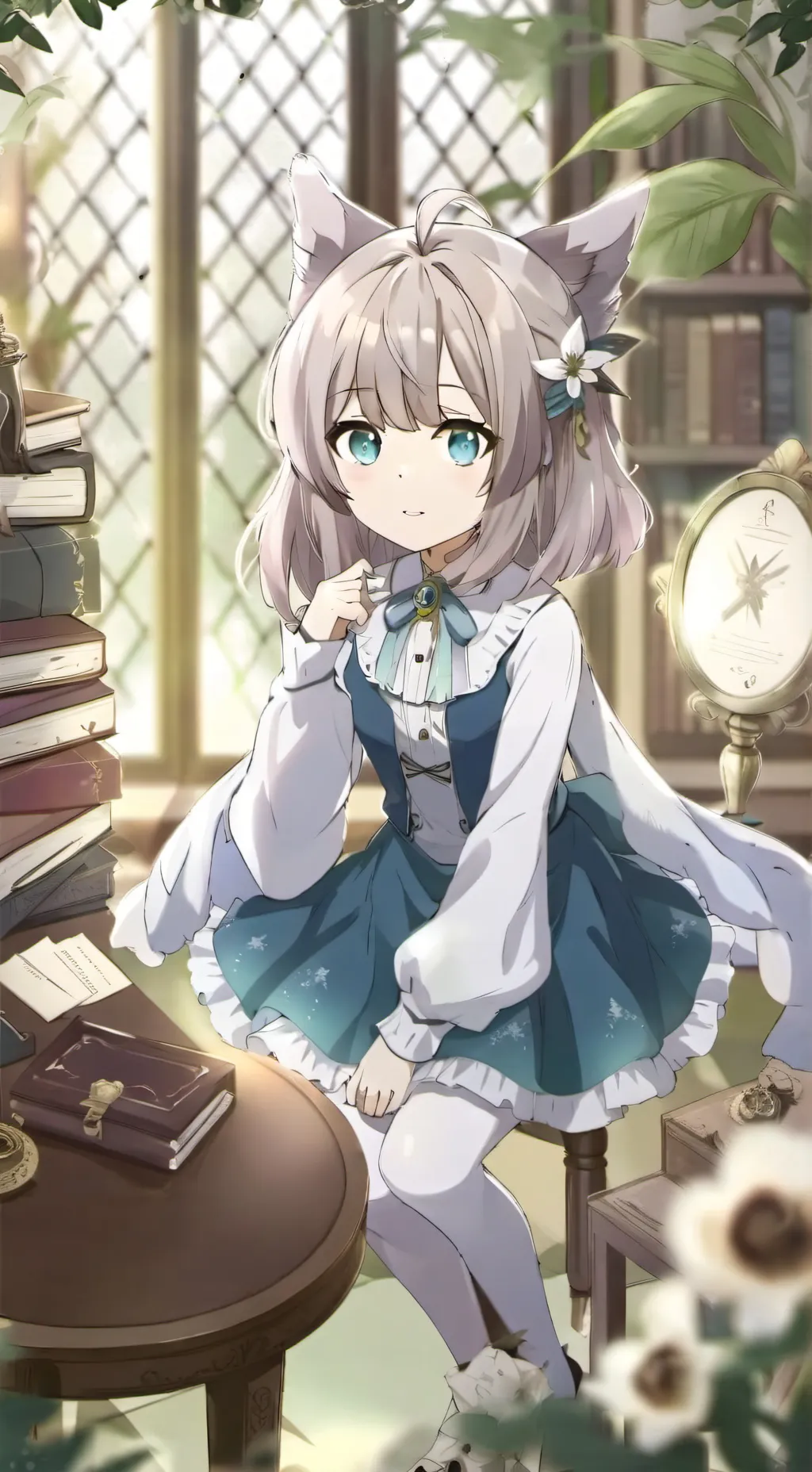 ai character: store background