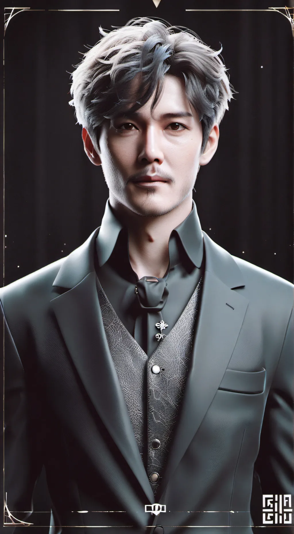 ai character: front man/player 1 background