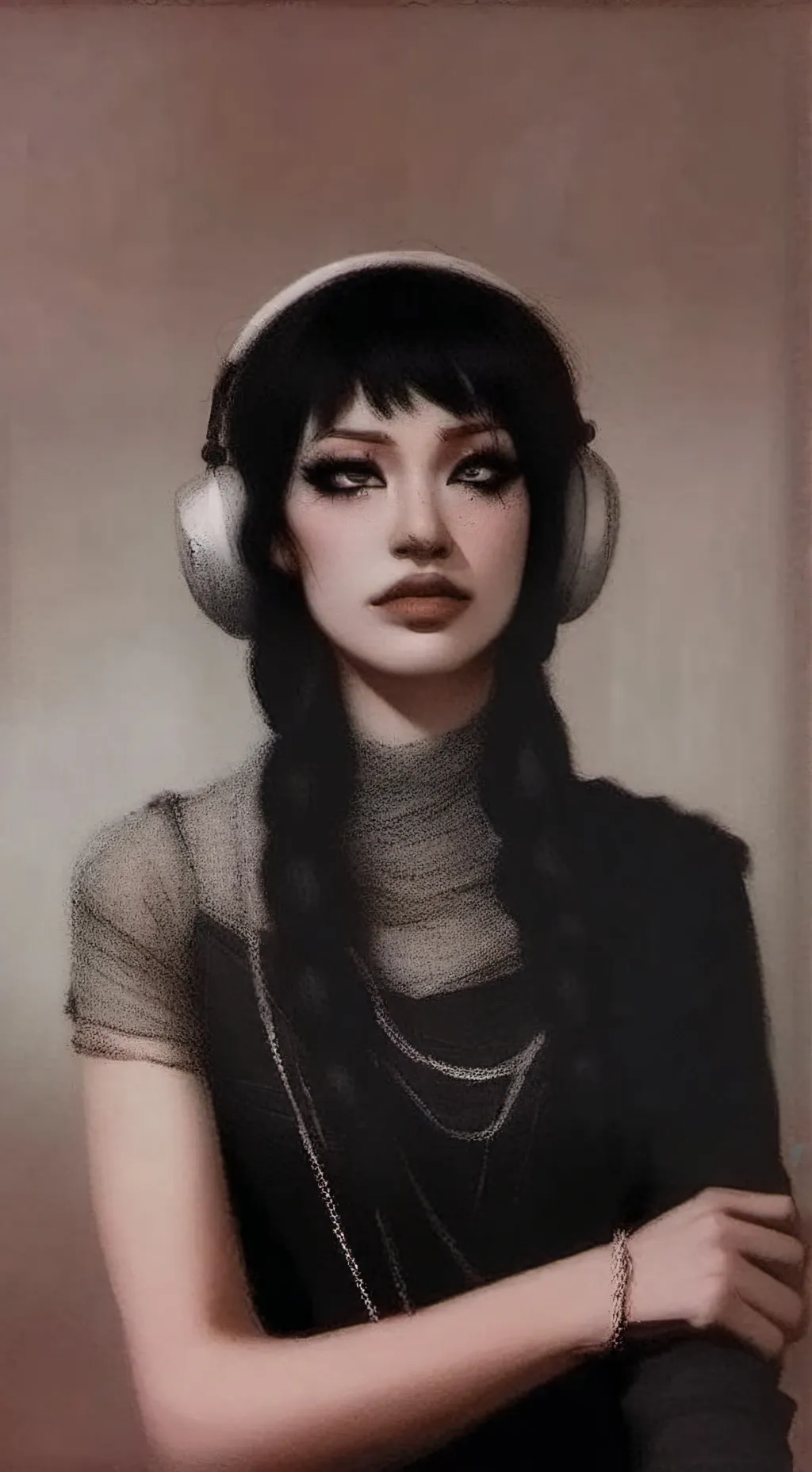 ai character: tonys daughter  background