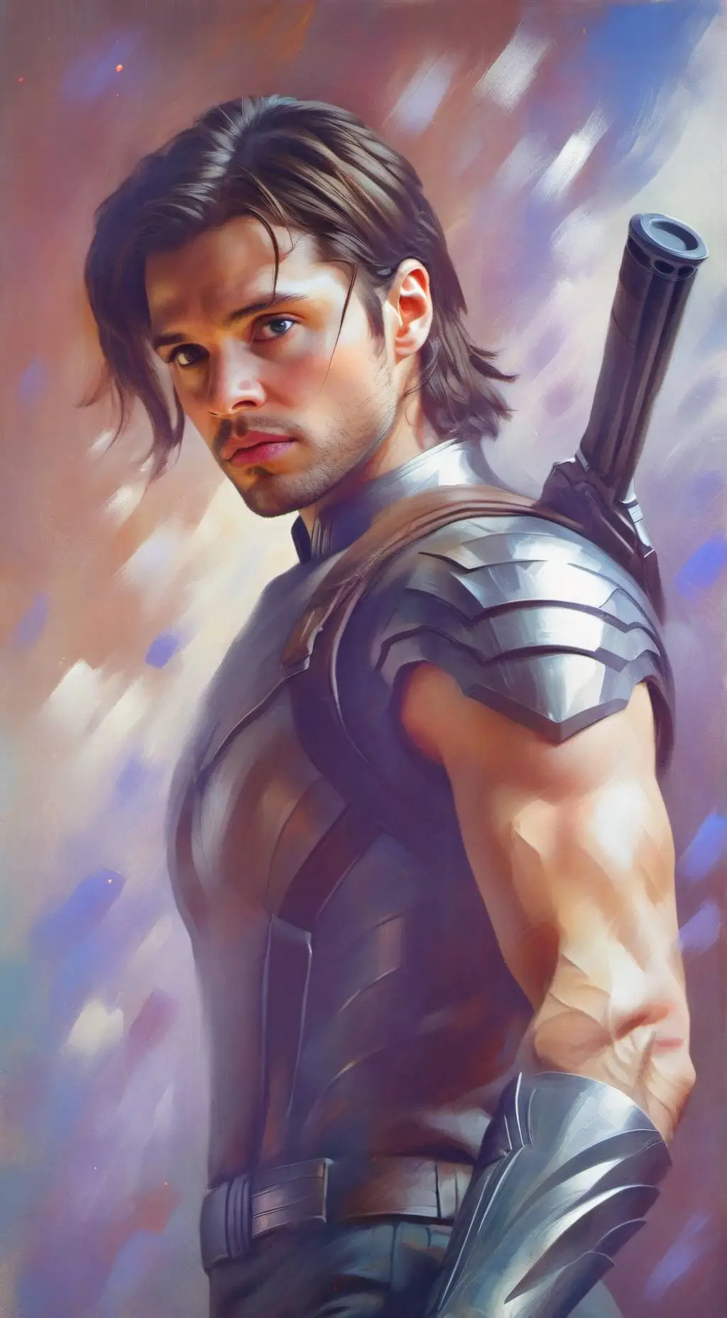 ai character: Bucky background