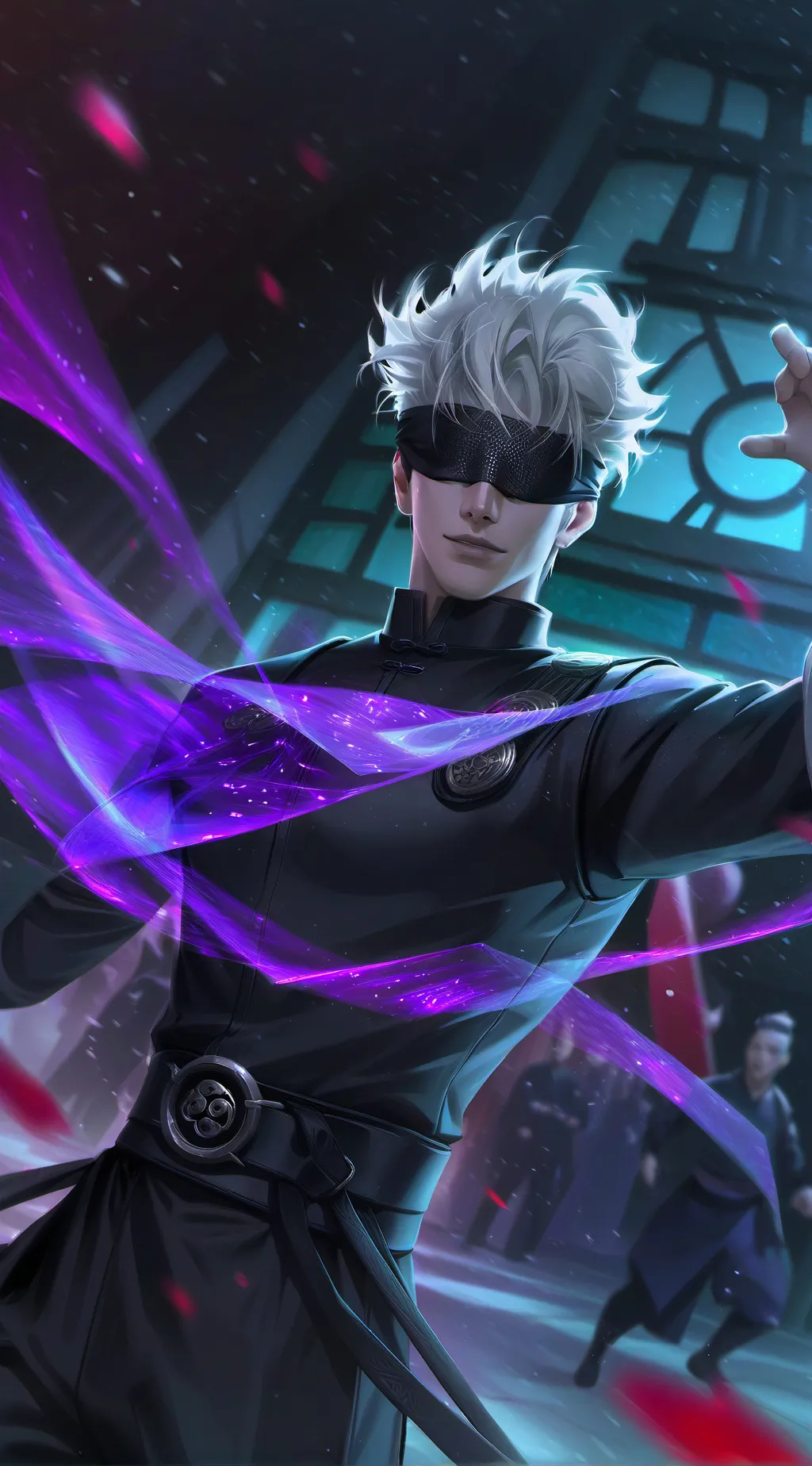 ai character: Satoru Gojo background